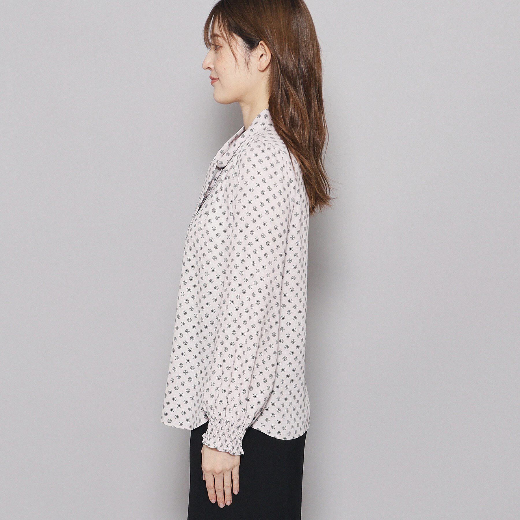 COUP DE CHANCE「【洗える】ボウタイブラウス」|シャツ・ブラウス|