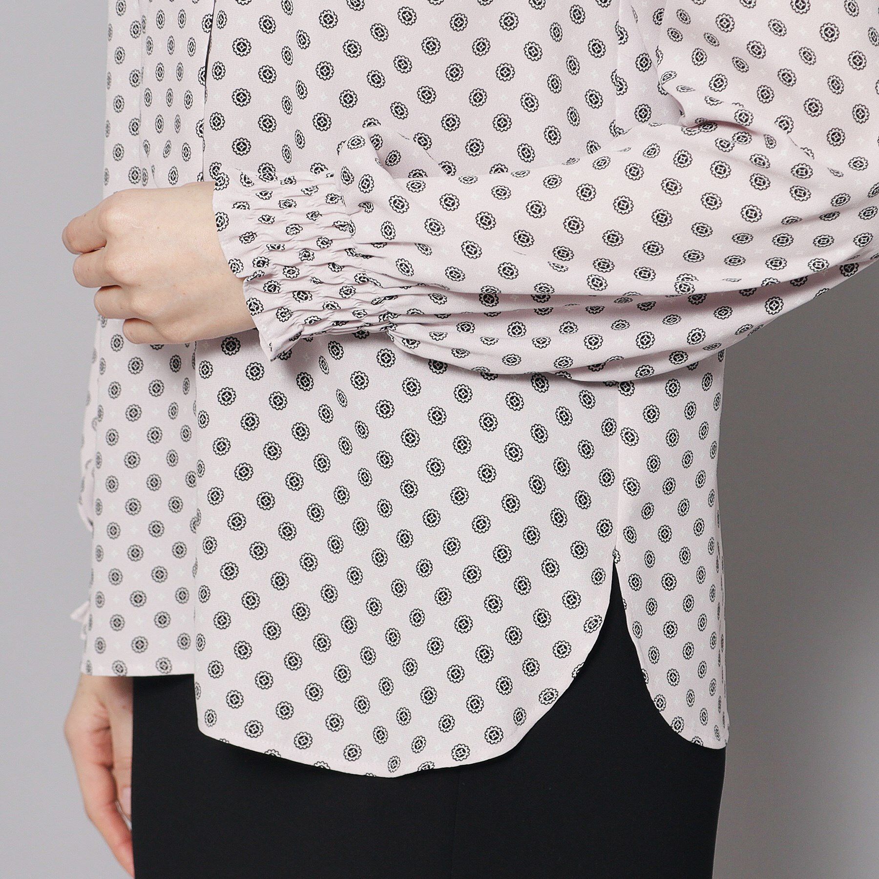 COUP DE CHANCE「【洗える】ボウタイブラウス」|シャツ・ブラウス|