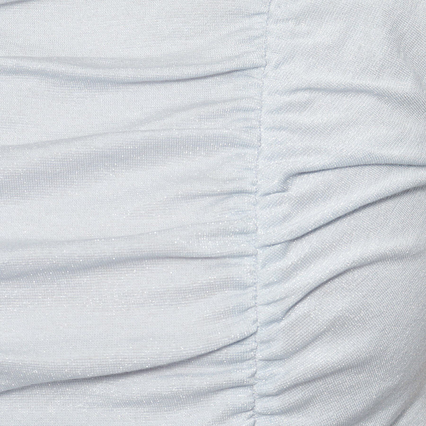 COUP DE CHANCE「【洗える／日本製】華やかギャザーラメジャージ」|Tシャツ・カットソー|