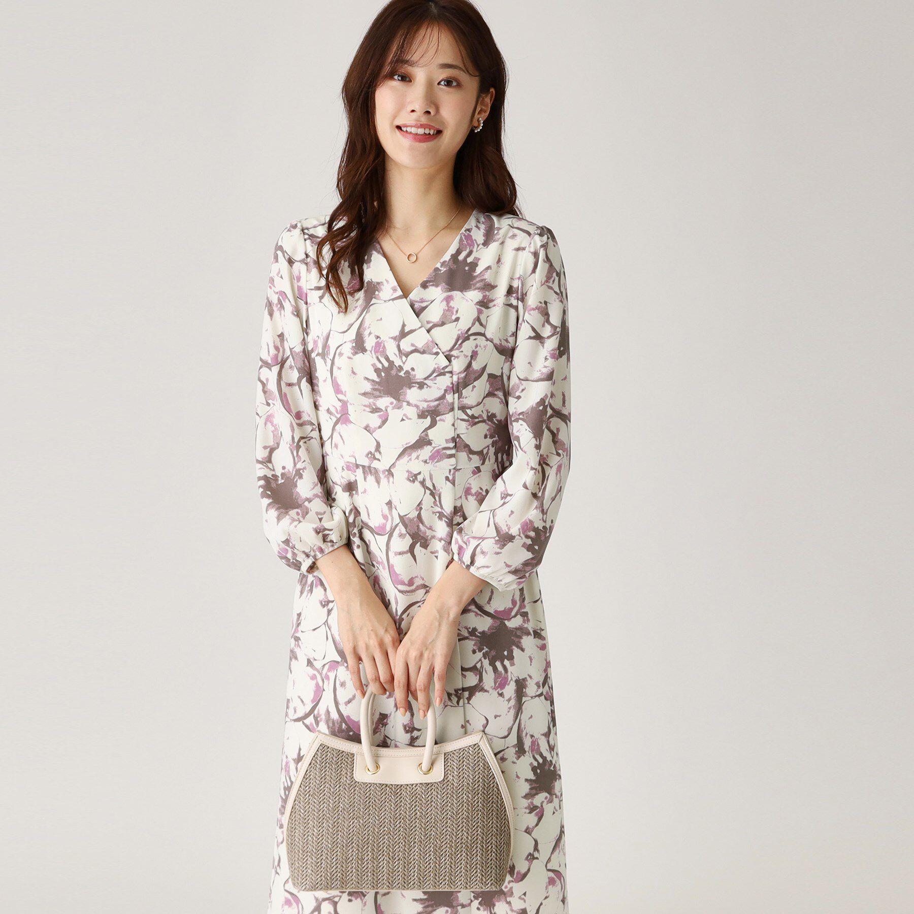 COUP DE CHANCE「【洗える／日本製】オリジナルプリントのワンピース」|ワンピース|