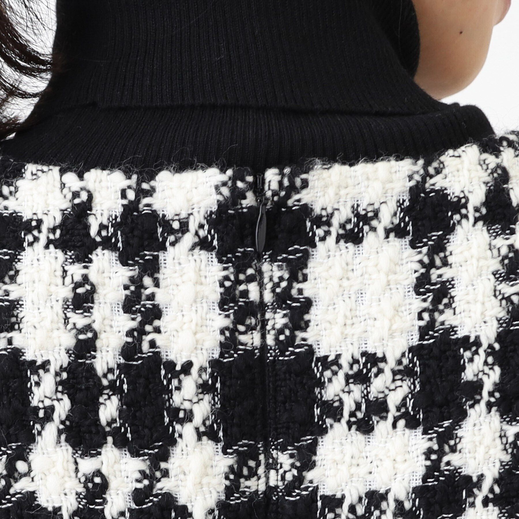 Reflect「【R‐QUALITY】ツイードジャンパードレス」|ワンピース|