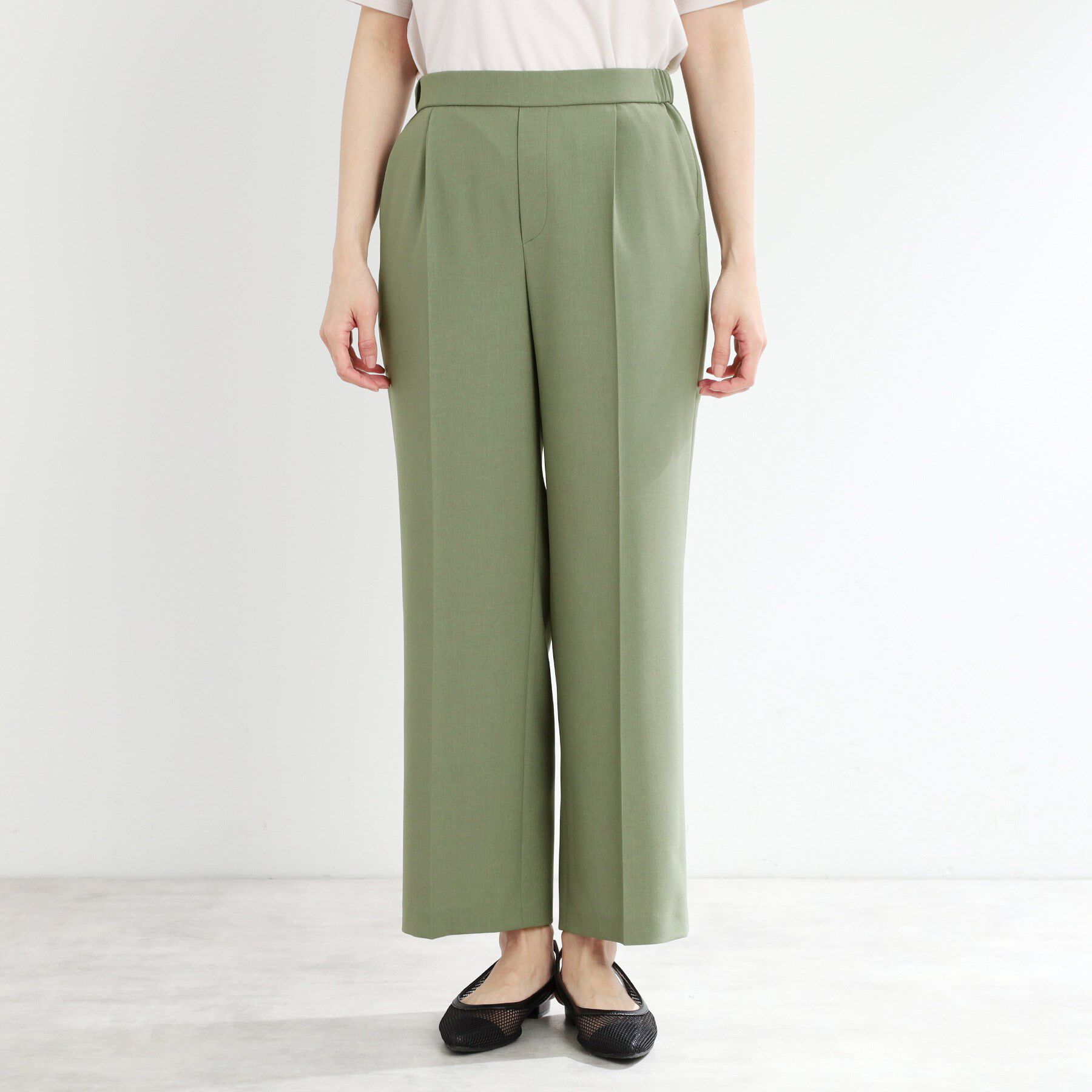 Reflect「【マシンウォッシュ可／セットアップ可能】ストレートシルエットパンツ」|その他|