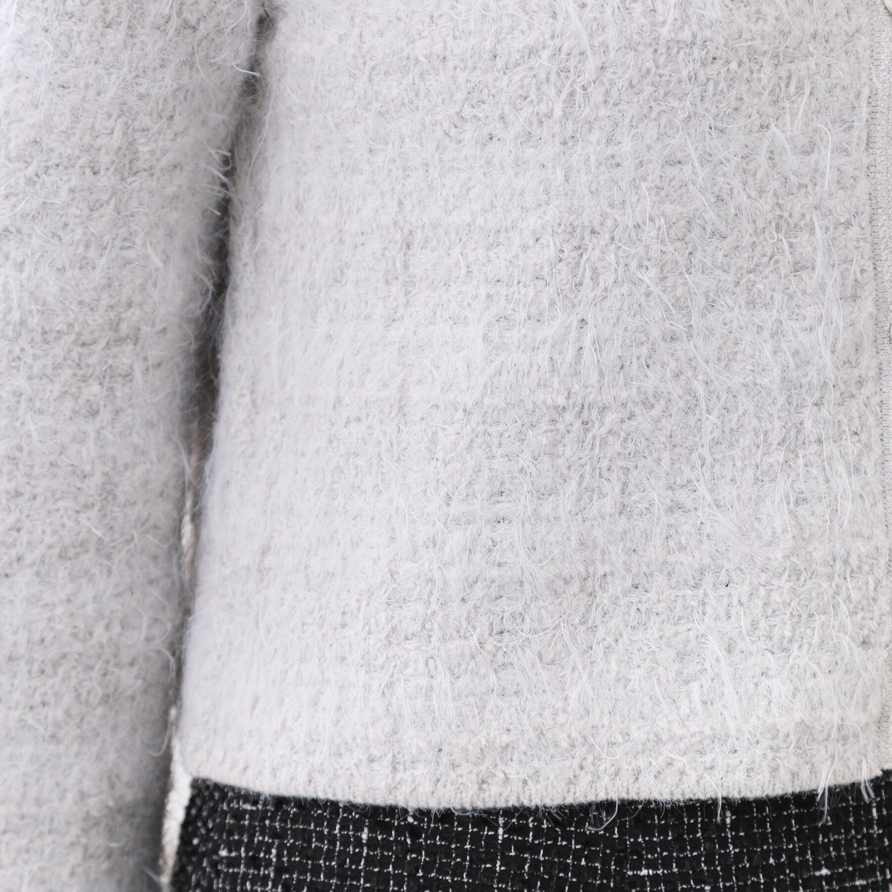 Reflect「【お食事会やお出かけに◎】ふんわりジャカード編みカーディガン」|カーディガン|