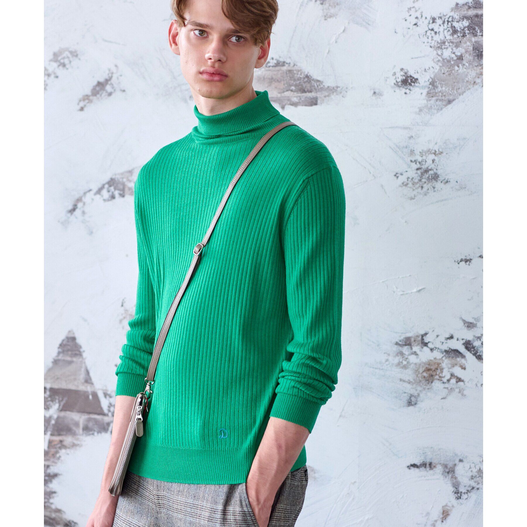 DRESSTERIOR「シルクカシミヤ混タートルニット」|ニット・セーター|