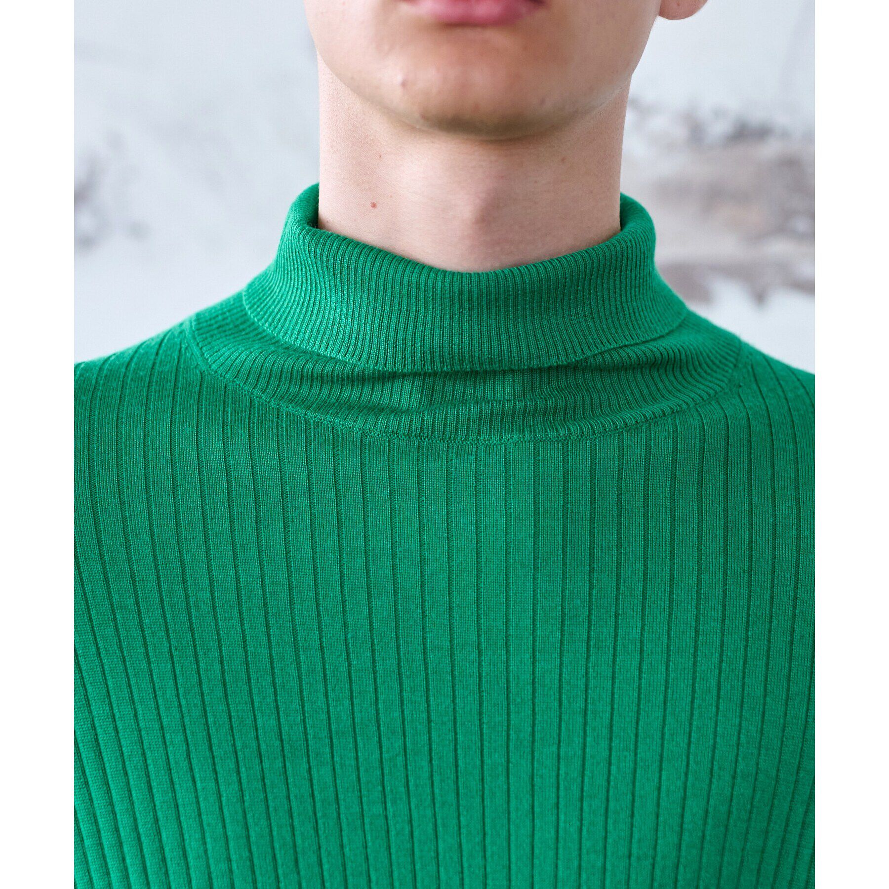 DRESSTERIOR「シルクカシミヤ混タートルニット」|ニット・セーター|