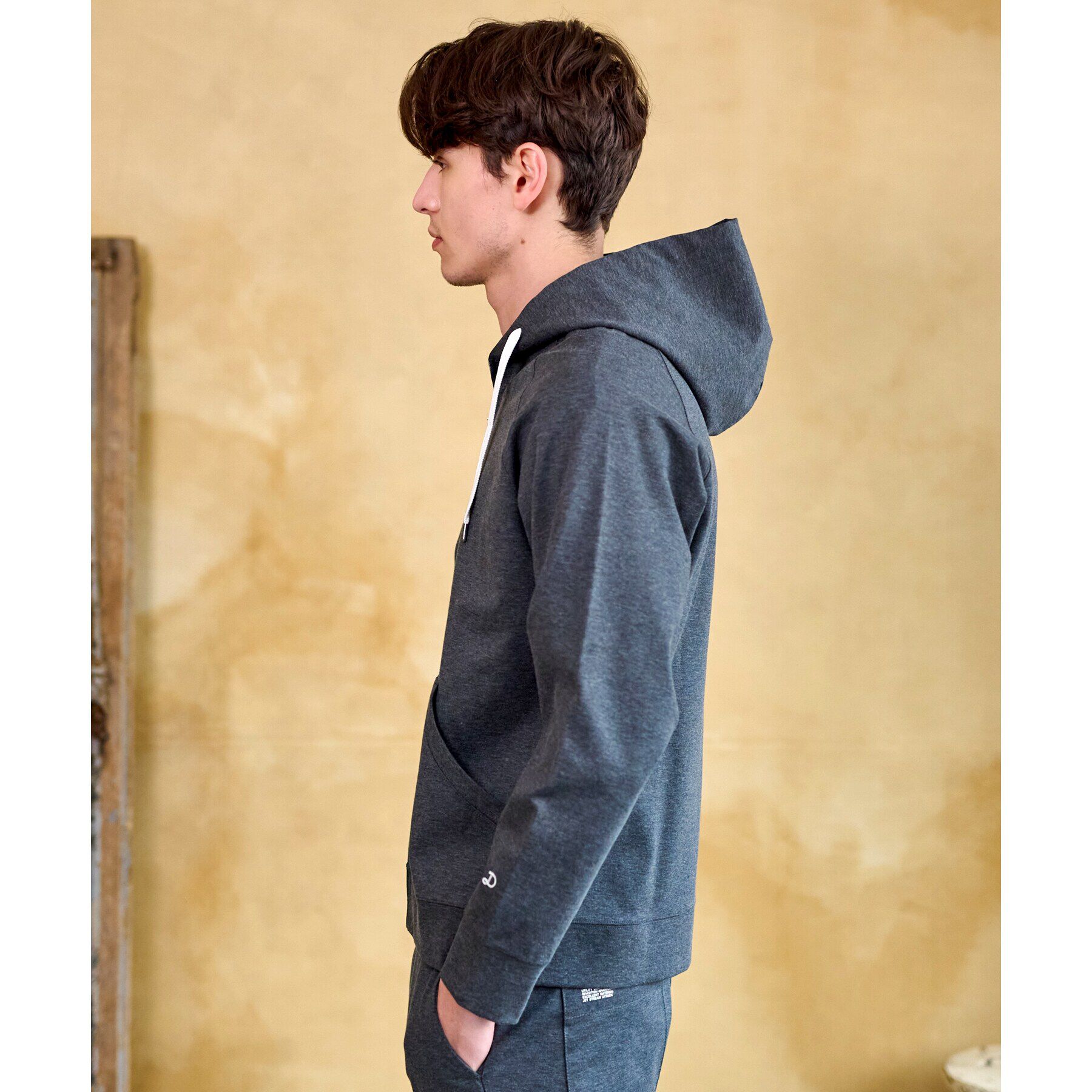 DRESSTERIOR「【セットアップ可】ドライタッチ ハイカウントジップパーカ」|パーカー|