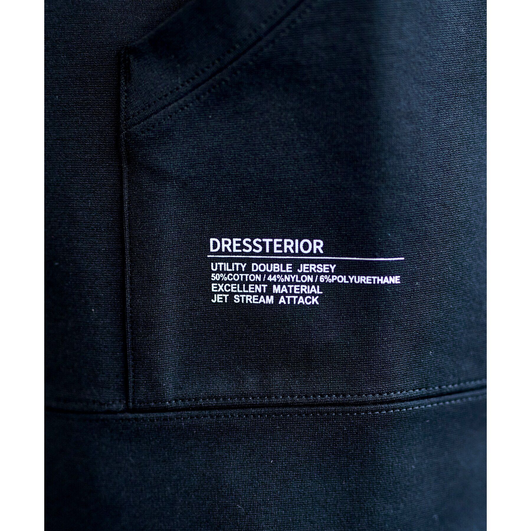 DRESSTERIOR「【セットアップ可】ドライタッチ ハイカウントジップパーカ」|パーカー|