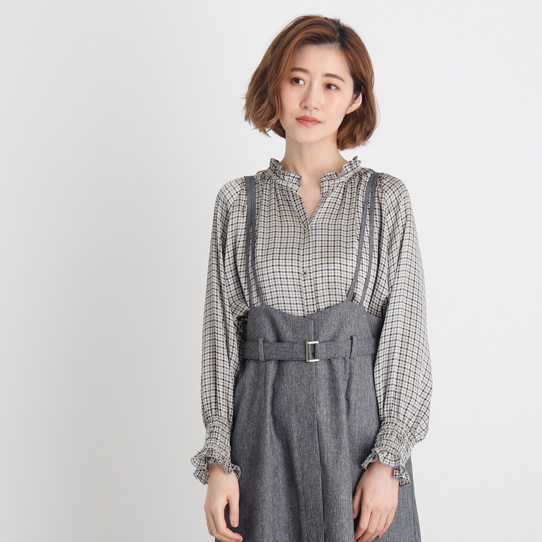 grove「シャーリングボリュームブラウス」|シャツ・ブラウス|