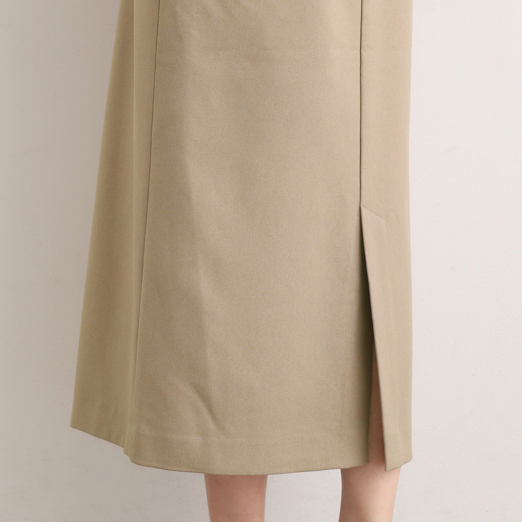 grove「上品さと快適さを両立、美シルエットなハイウエストサス付きスカート」|スカート|