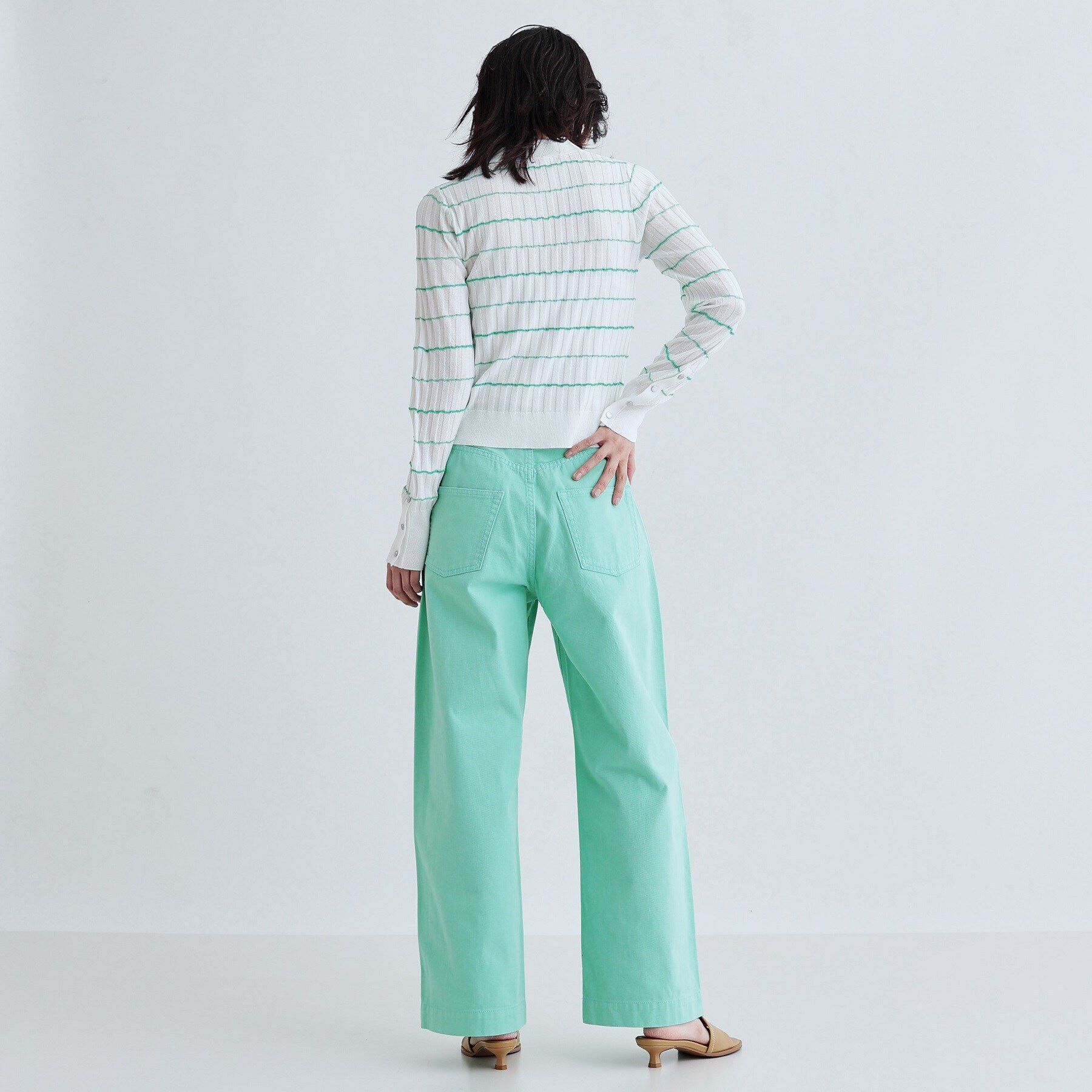 GALLEST「ワイドシームデニム」|デニム|