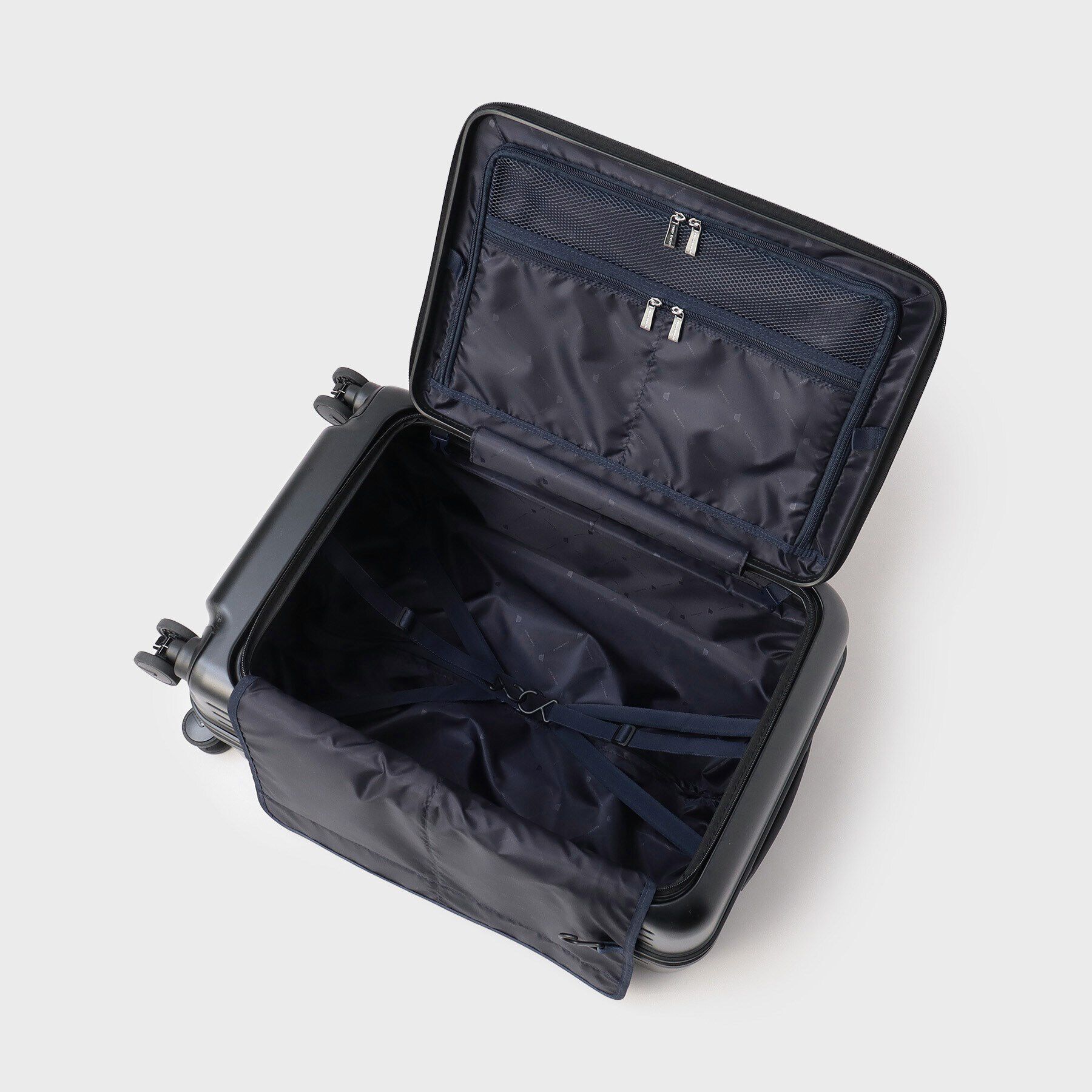 TAKEO KIKUCHI「【CITY BLACK】スーツケース Mサイズ（フロント横開きエキスパンダブル）」|その他|