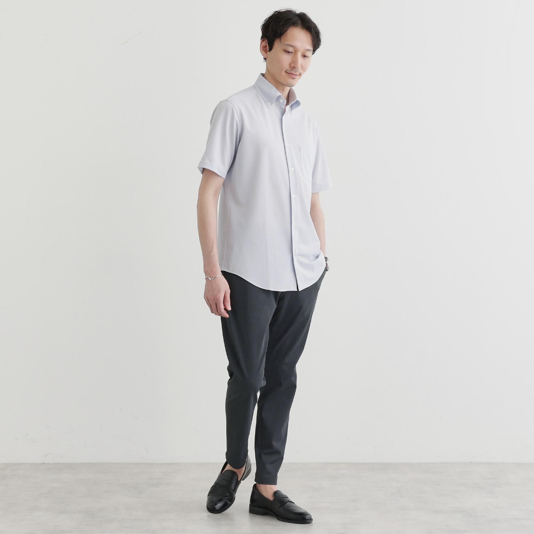 TAKEO KIKUCHI「ユーティリティ ピンヘッド 半袖シャツ」|シャツ・ブラウス|