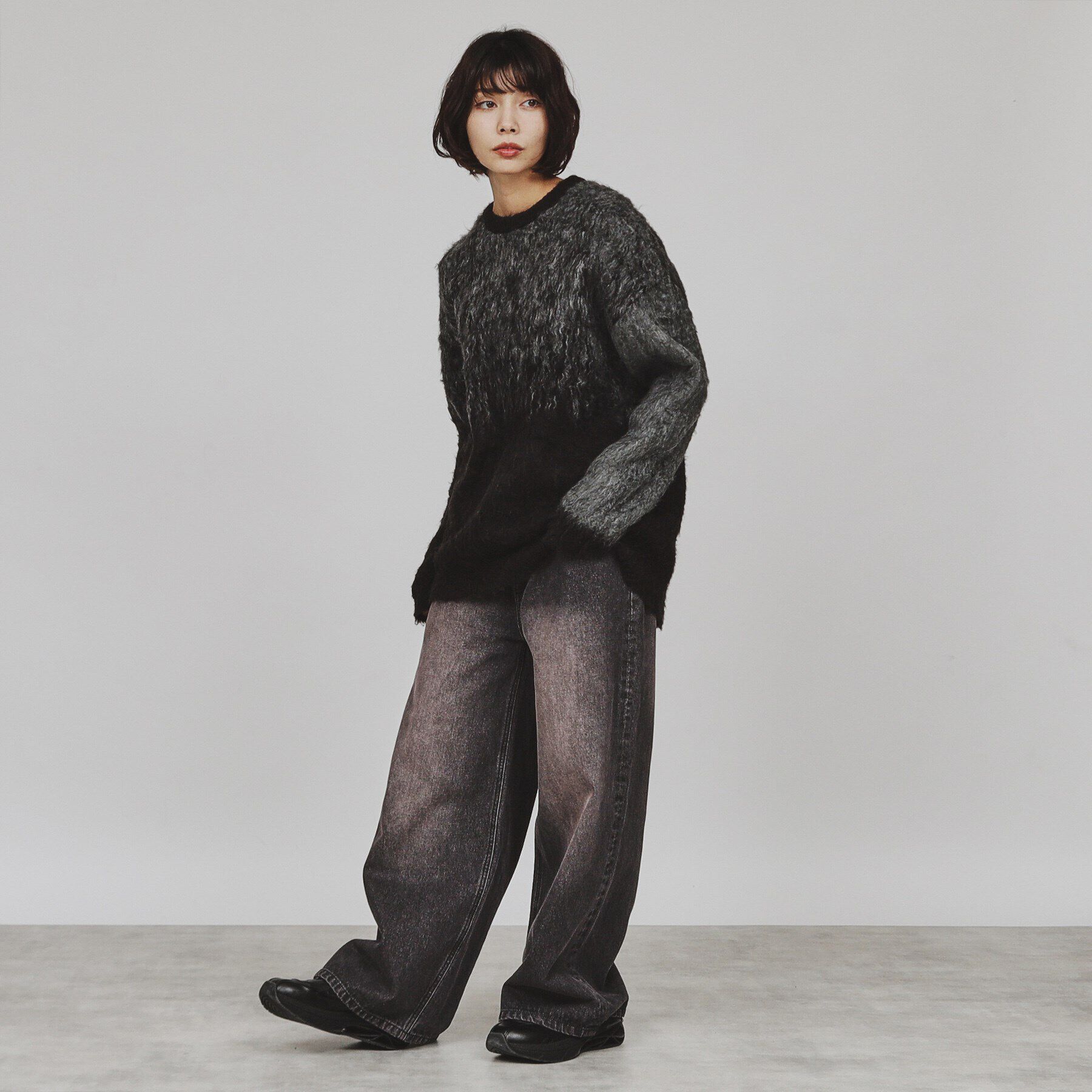 tk.TAKEO KIKUCHI「シャギーニットプルオーバー」|ニット・セーター|