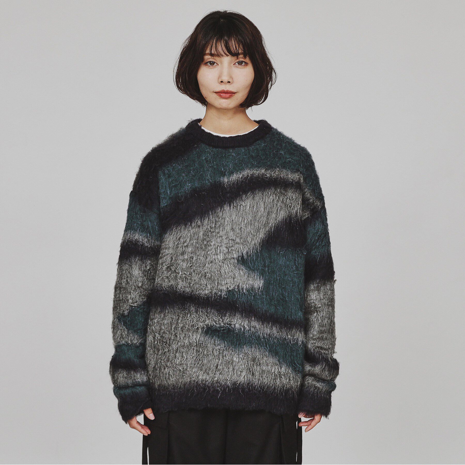 tk.TAKEO KIKUCHI「シャギーニットプルオーバー」|ニット・セーター|