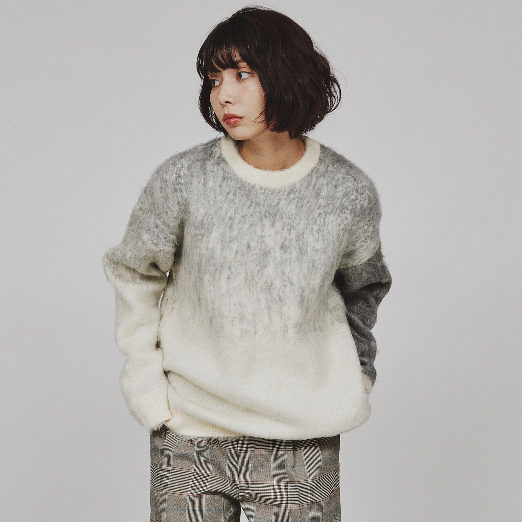 tk.TAKEO KIKUCHI「シャギーニットプルオーバー」|ニット・セーター|