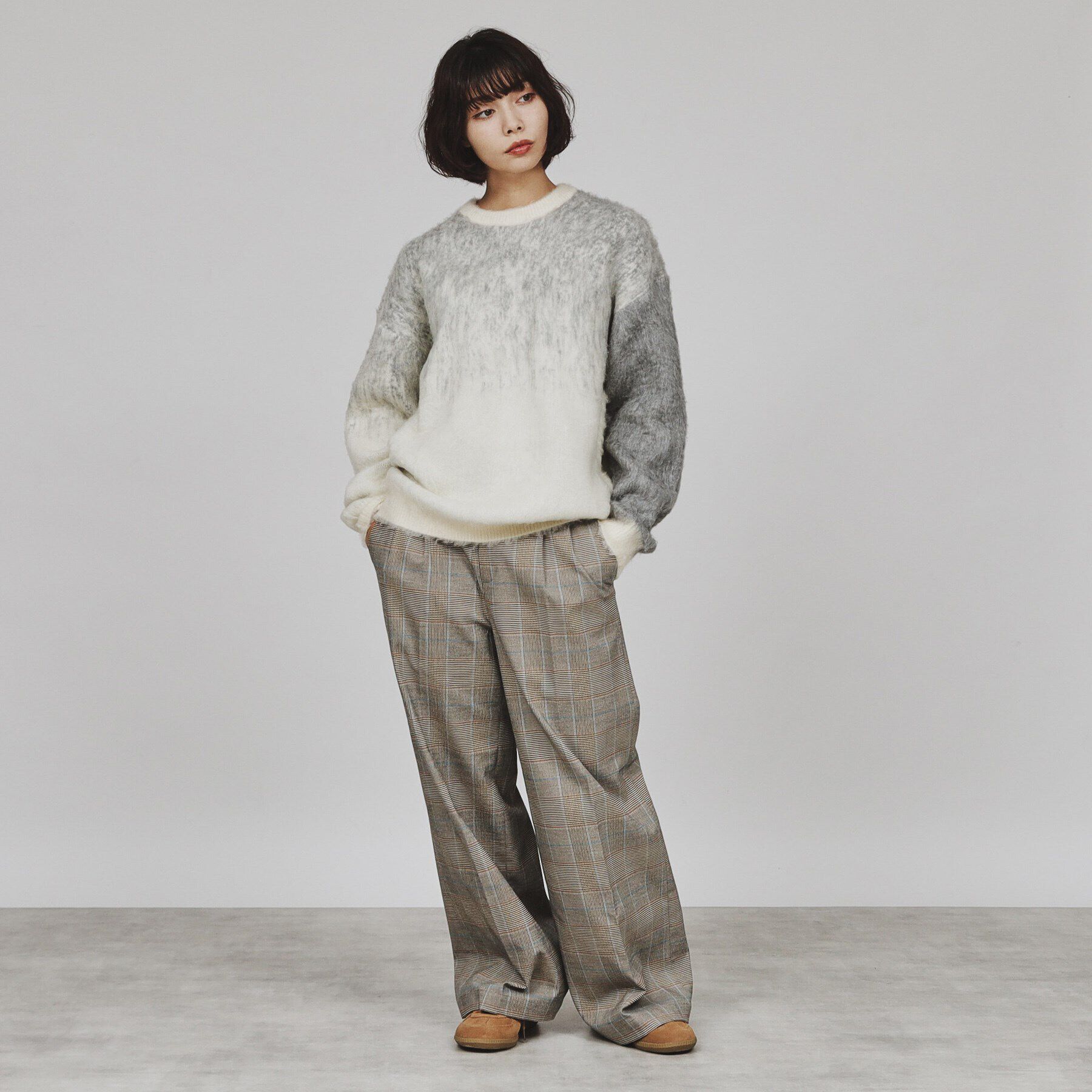 tk.TAKEO KIKUCHI「シャギーニットプルオーバー」|ニット・セーター|