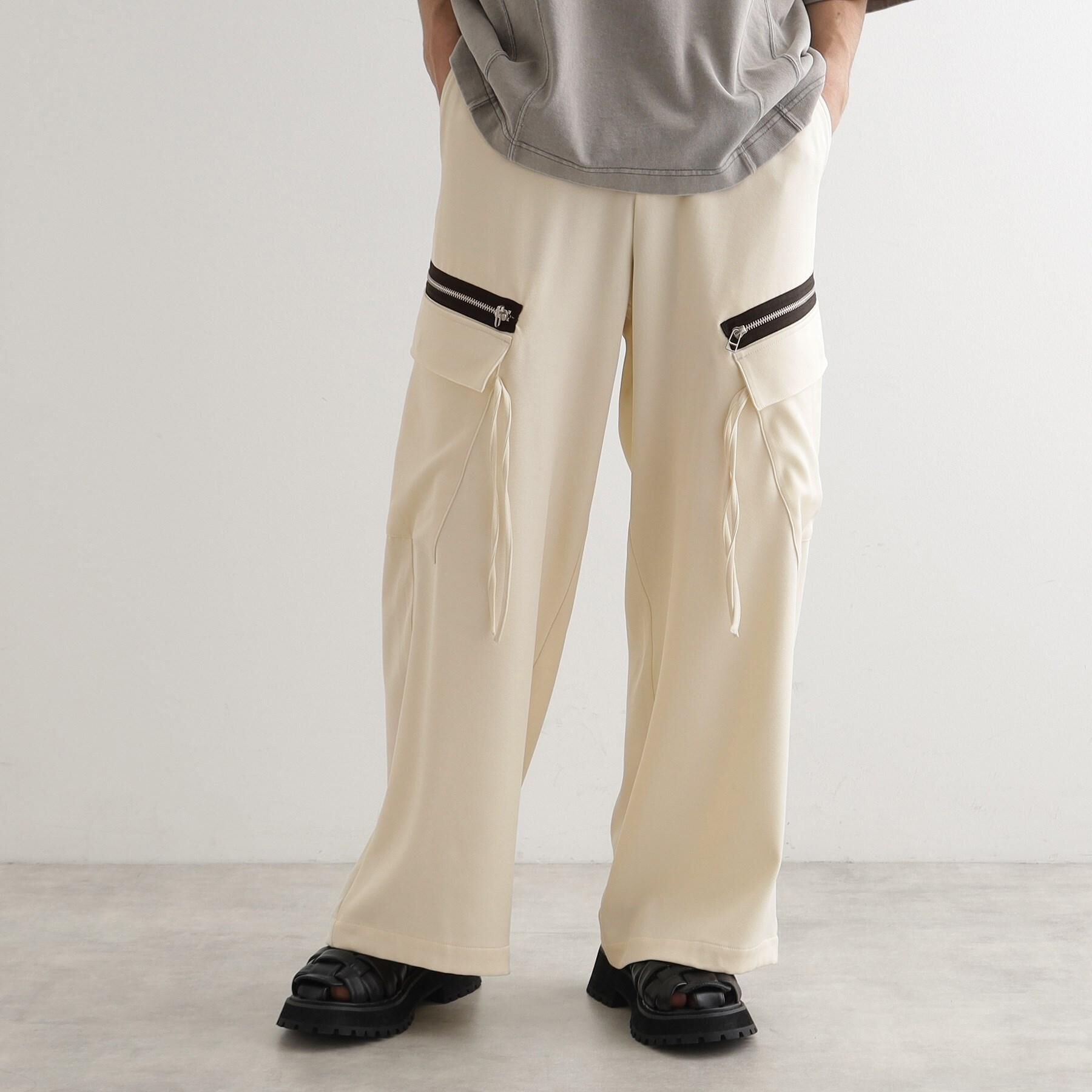 tk.TAKEO KIKUCHI「AラインサイドZIPカーゴパンツ」|その他|