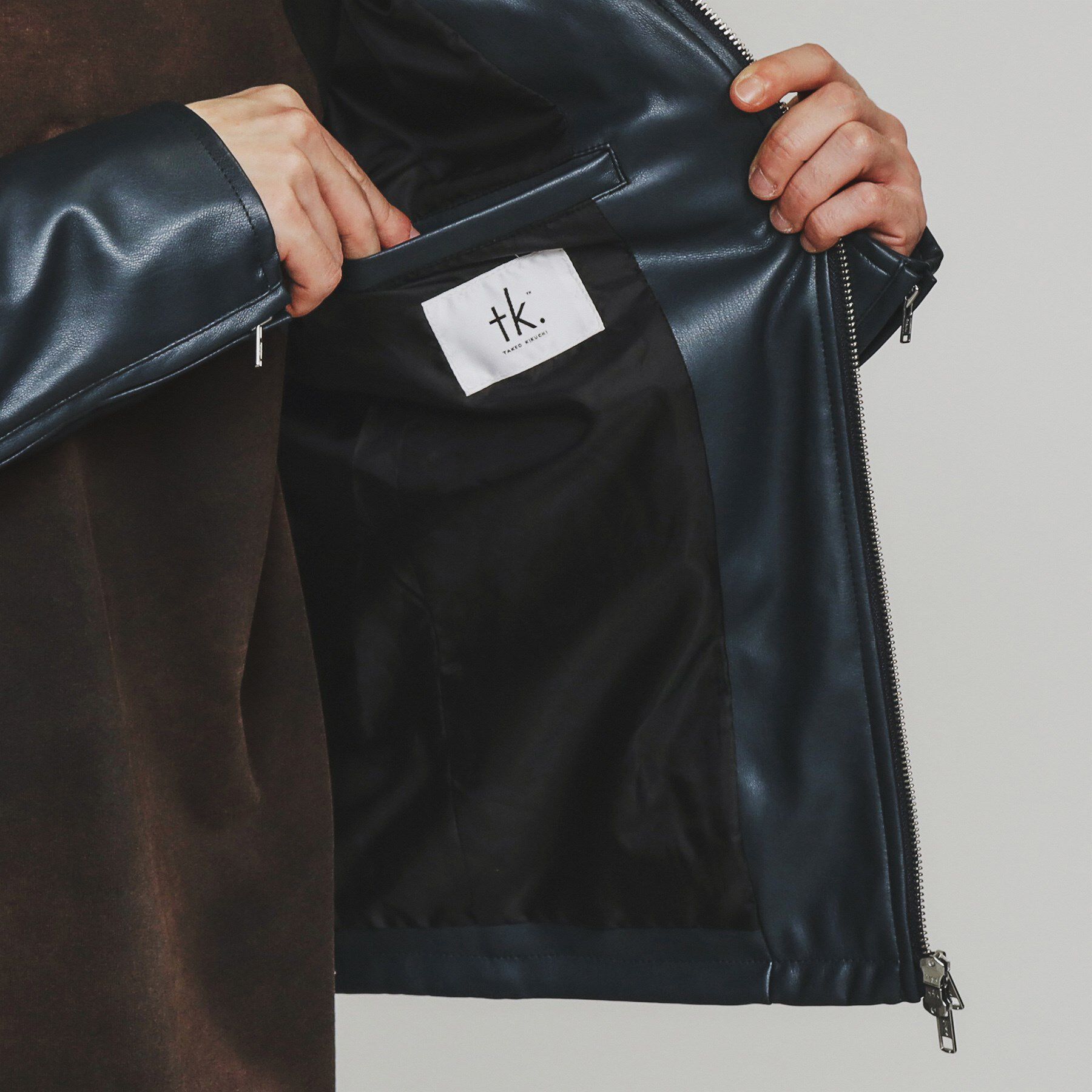 tk.TAKEO KIKUCHI「シングルライダースジャケット」|ライダースジャケット|
