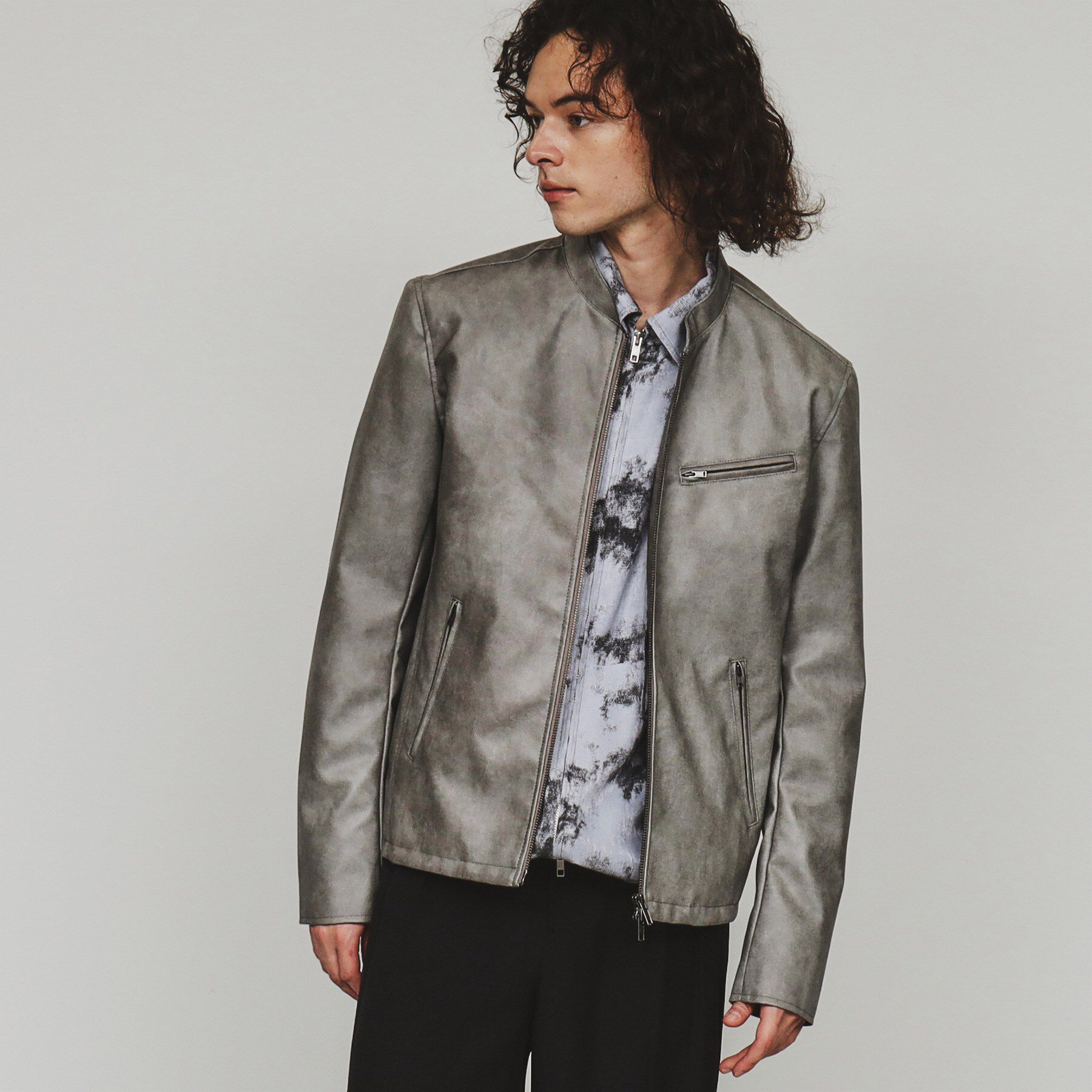 tk.TAKEO KIKUCHI「シングルライダースジャケット」|ライダースジャケット|