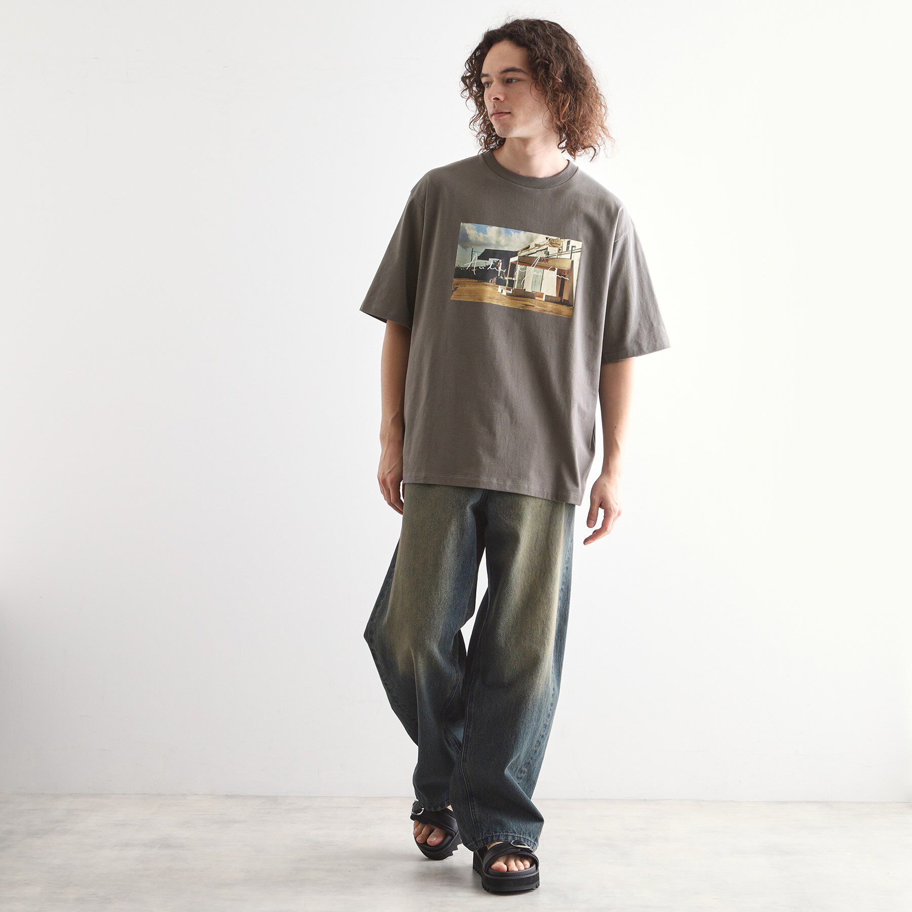 tk.TAKEO KIKUCHI「アンドリューマクリア フォトTシャツ」|Tシャツ・カットソー|