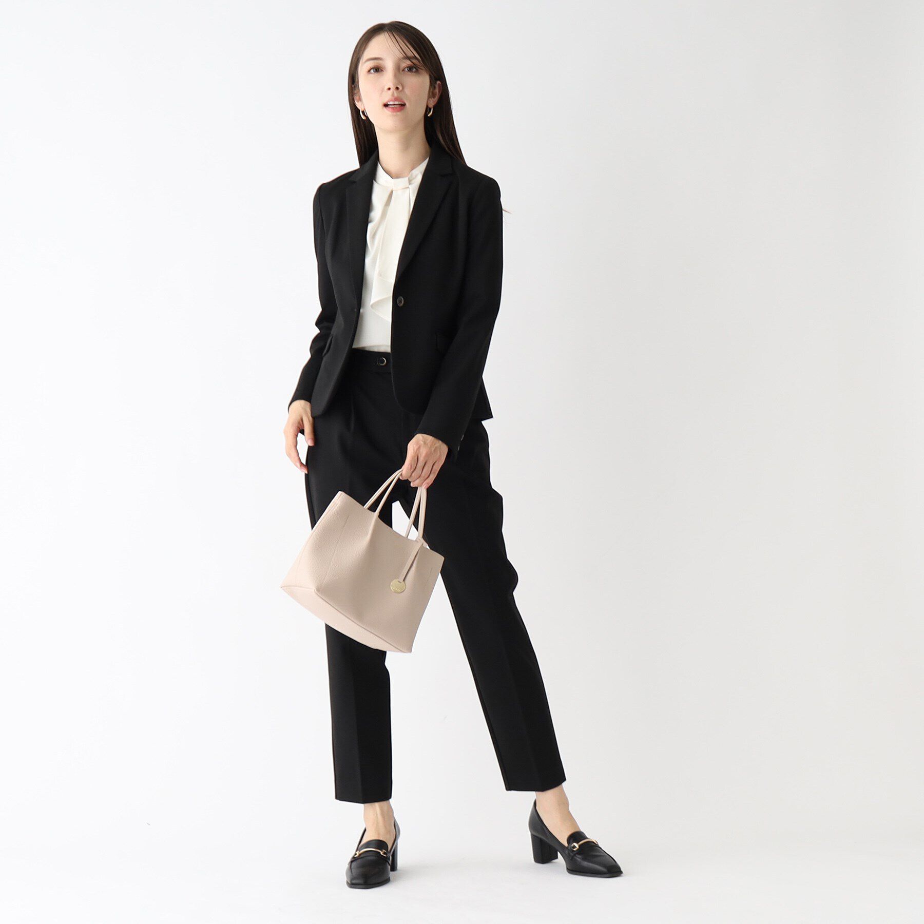 index「セットアップ対応 ストレッチテーラードジャケット/DELEGANT【洗える/イージーアイロン】」|テーラードジャケット|