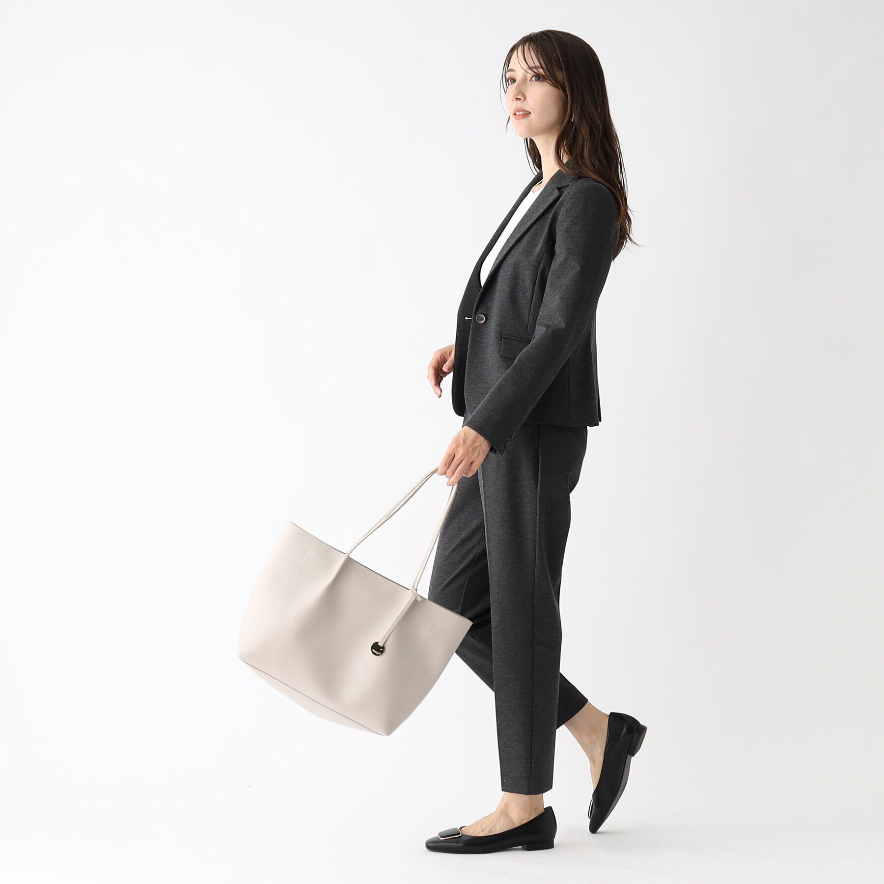 index「セットアップ対応 ストレッチテーラードジャケット/DELEGANT【洗える/イージーアイロン】」|テーラードジャケット|
