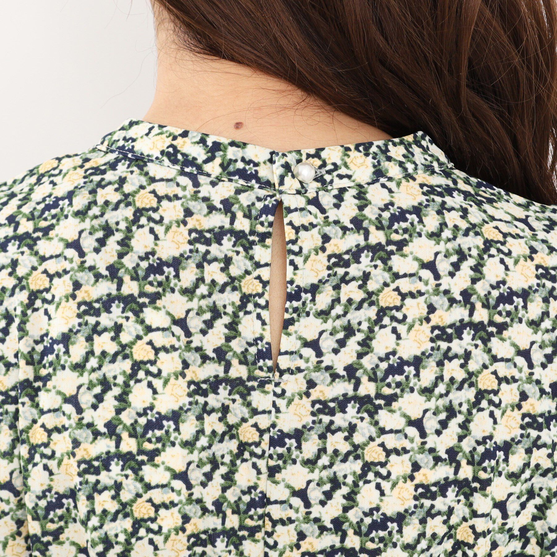 index「ミニフラワープリーツワンピース【洗濯機洗い可】」|ワンピース|