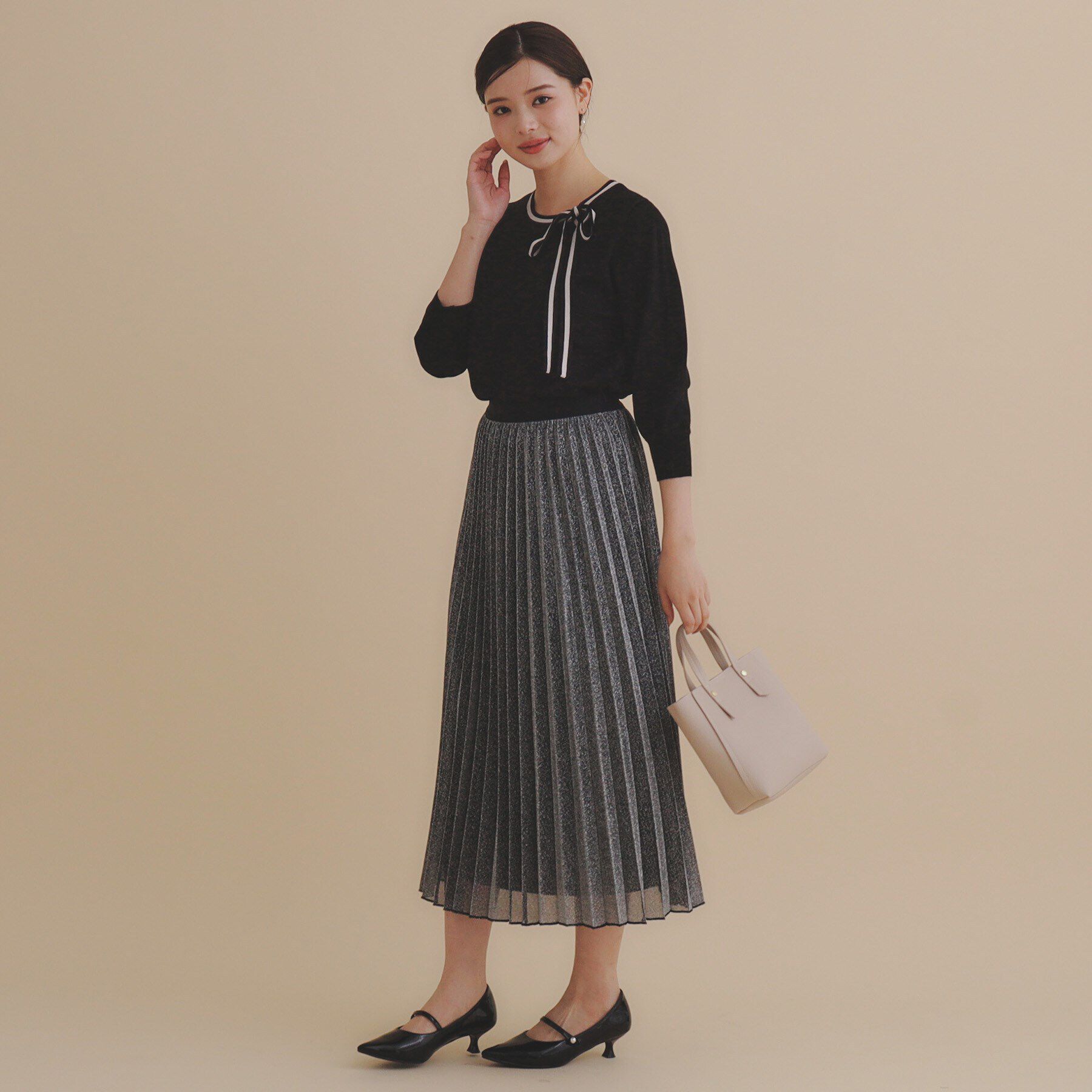 index「チュールアソートプリーツスカート【洗濯機洗い可/防シワ】」|スカート|