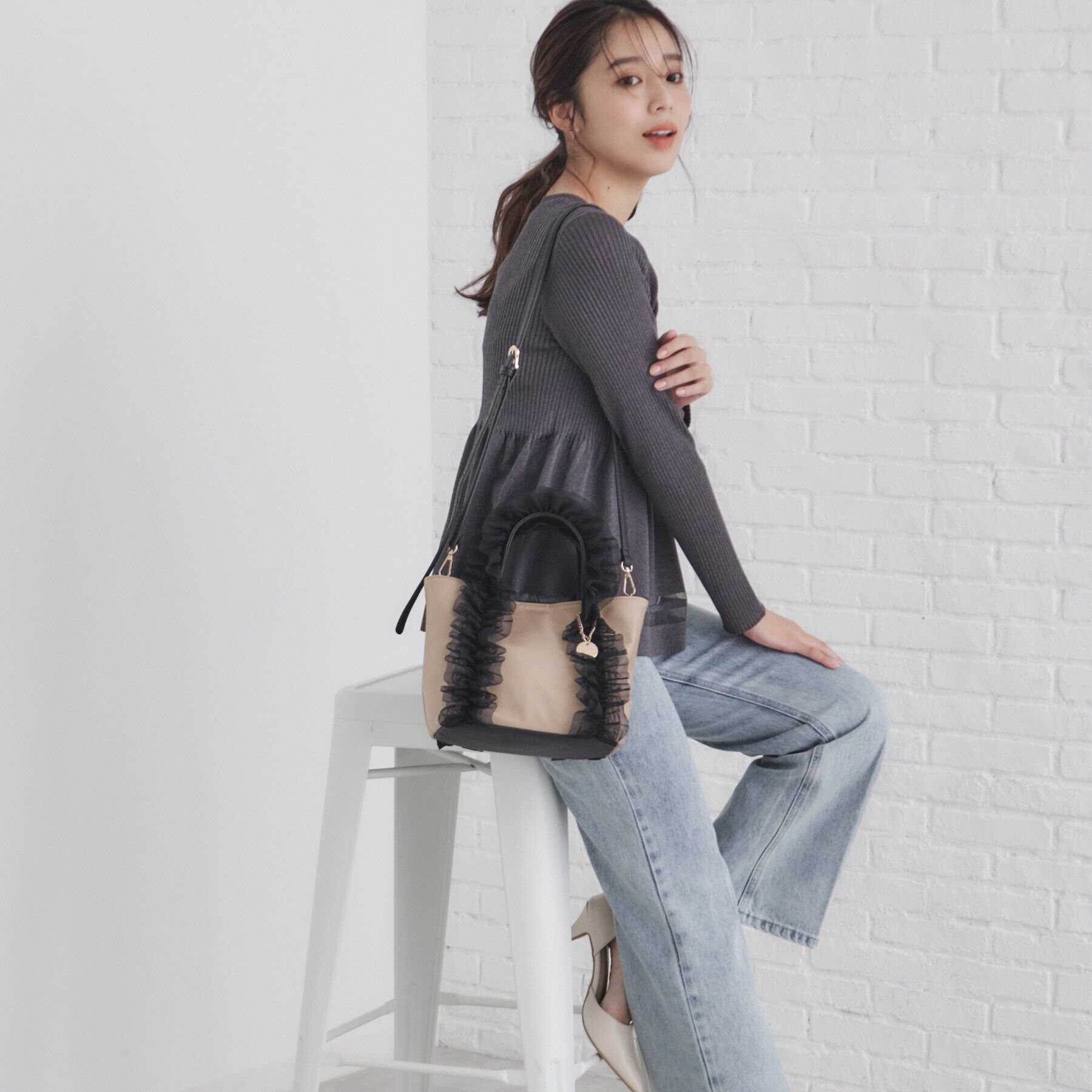 index「2WAYフリルショルダーバッグ」|ショルダー・メッセンジャー|