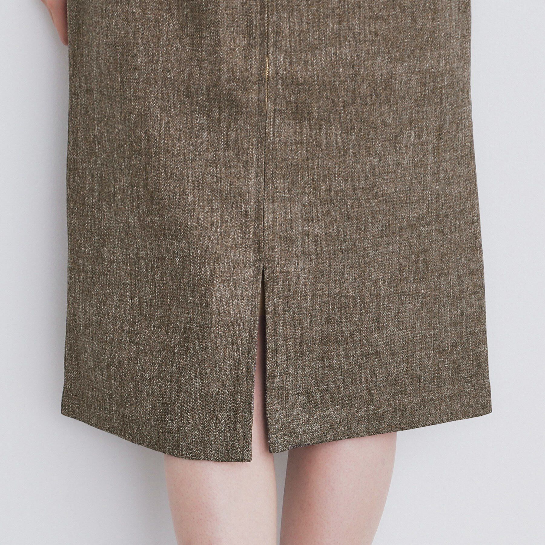 index「ツイード調ジップタイトスカート【洗濯機洗い可/防シワ】」|スカート|