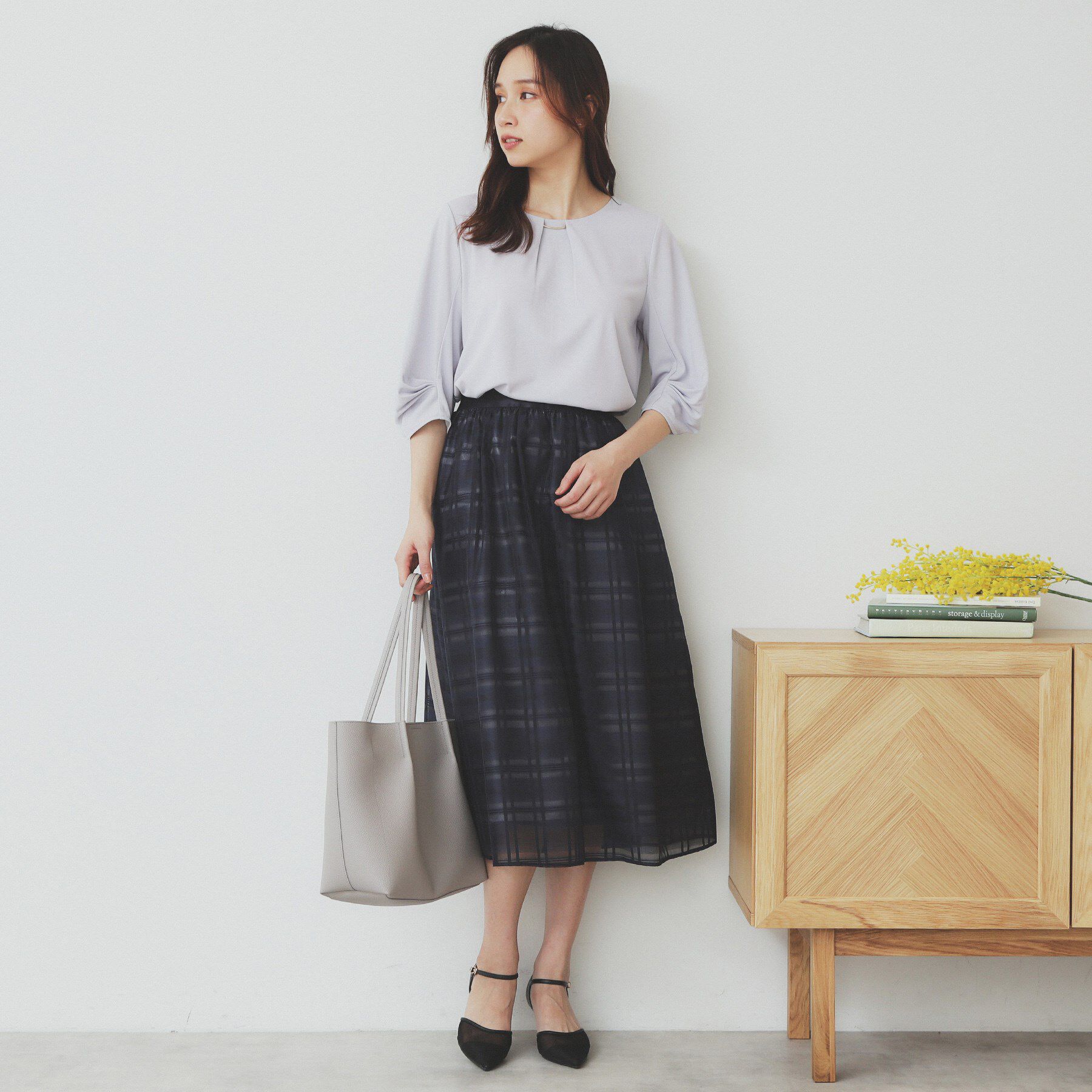 index「《5color》タックスリーブプルオーバー【UV/吸水速乾/接触冷感/洗濯機洗い可】」|Tシャツ・カットソー|