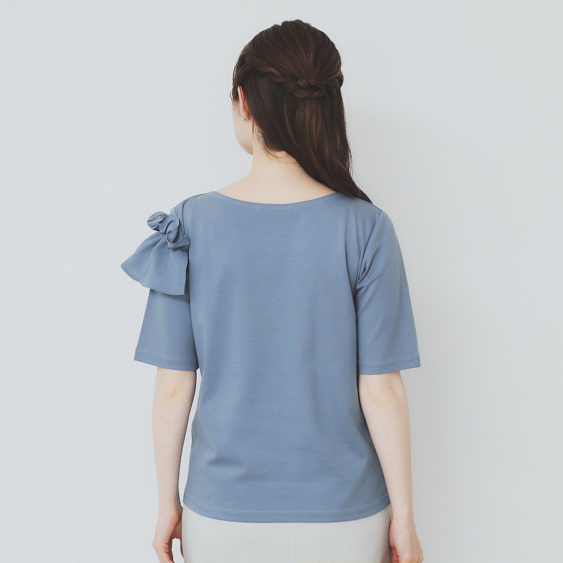 index「アシメフリルトップス【UV/接触冷感/洗濯機洗い可】」|Tシャツ・カットソー|