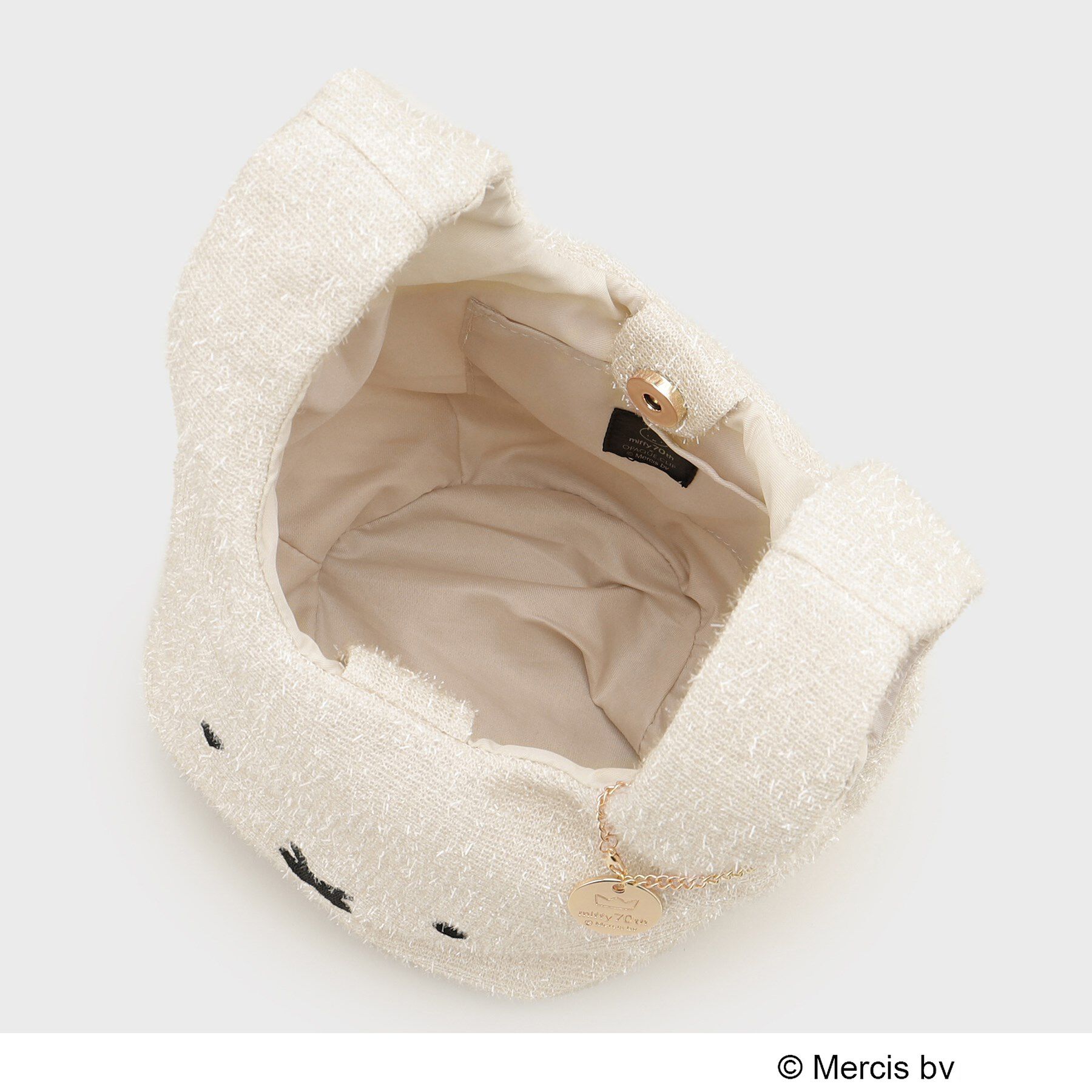 OPAQUE.CLIP「【miffyコラボ】キラキラマルシェバッグ」|ハンドバッグ|