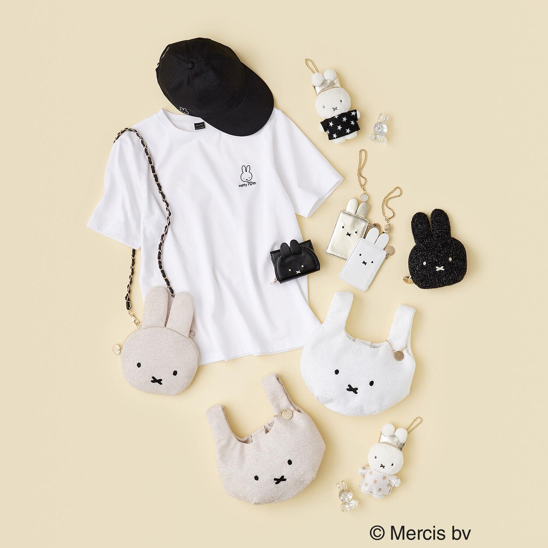 OPAQUE.CLIP「【miffyコラボ】キラキラマルシェバッグ」|ハンドバッグ|