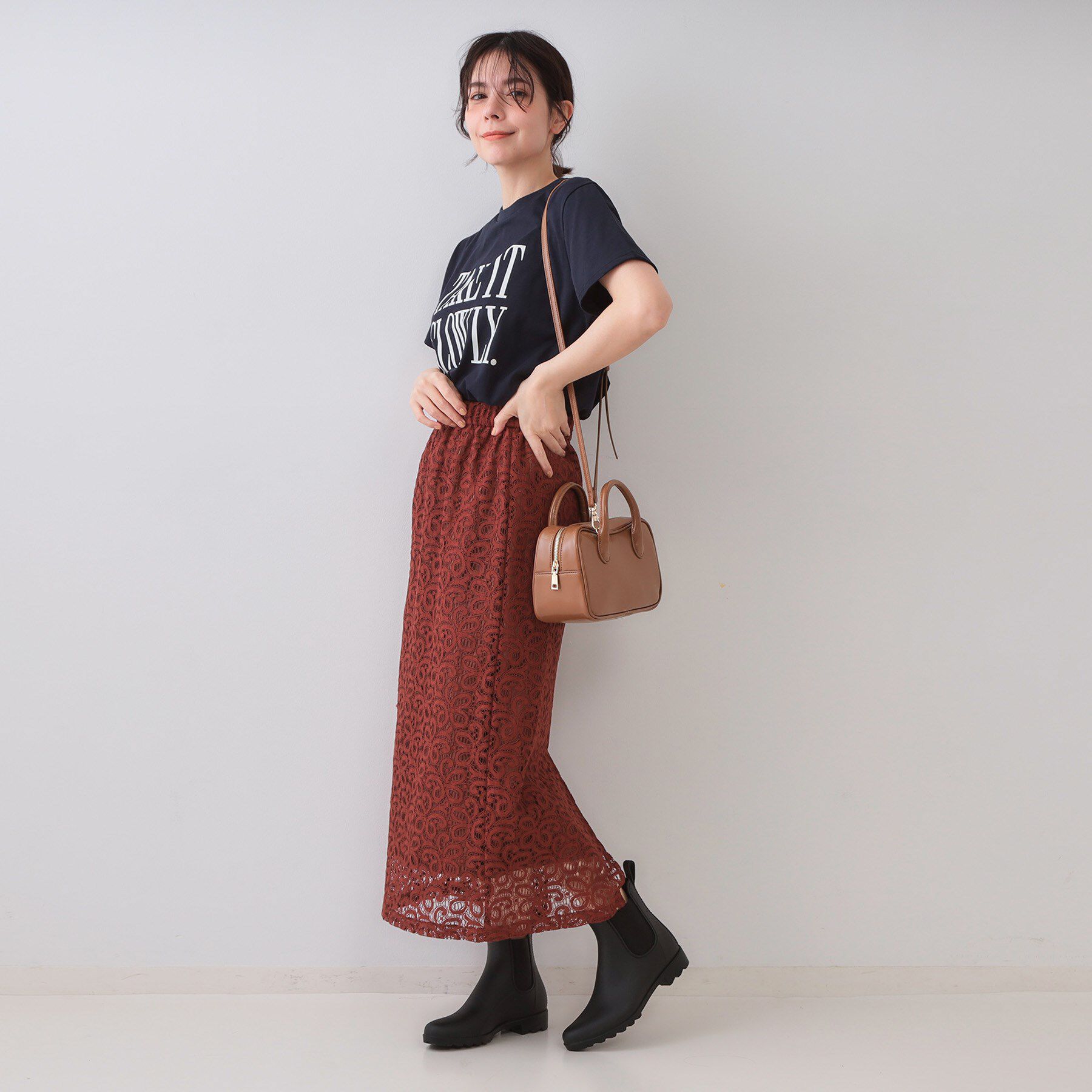 OPAQUE.CLIP「レインサイドゴアブーツ」|レインシューズ|