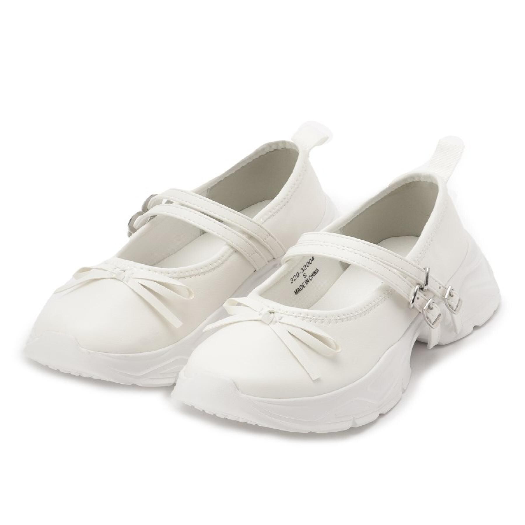 PINK-latte「ブロケットスニーカーパンプス」|パンプス|