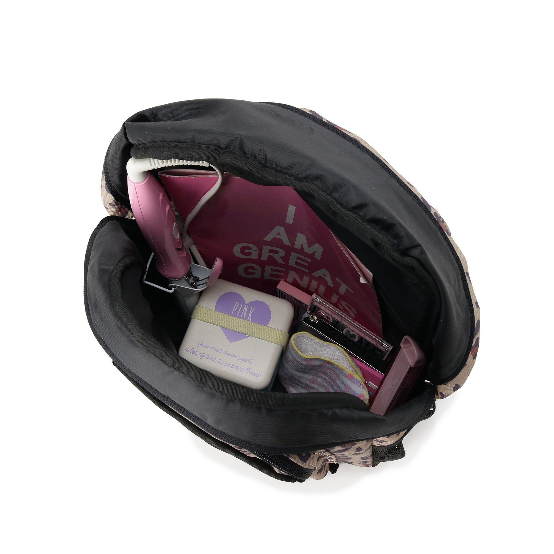 PINK-latte「【容量約20L】ドローコードリュック」|リュック|