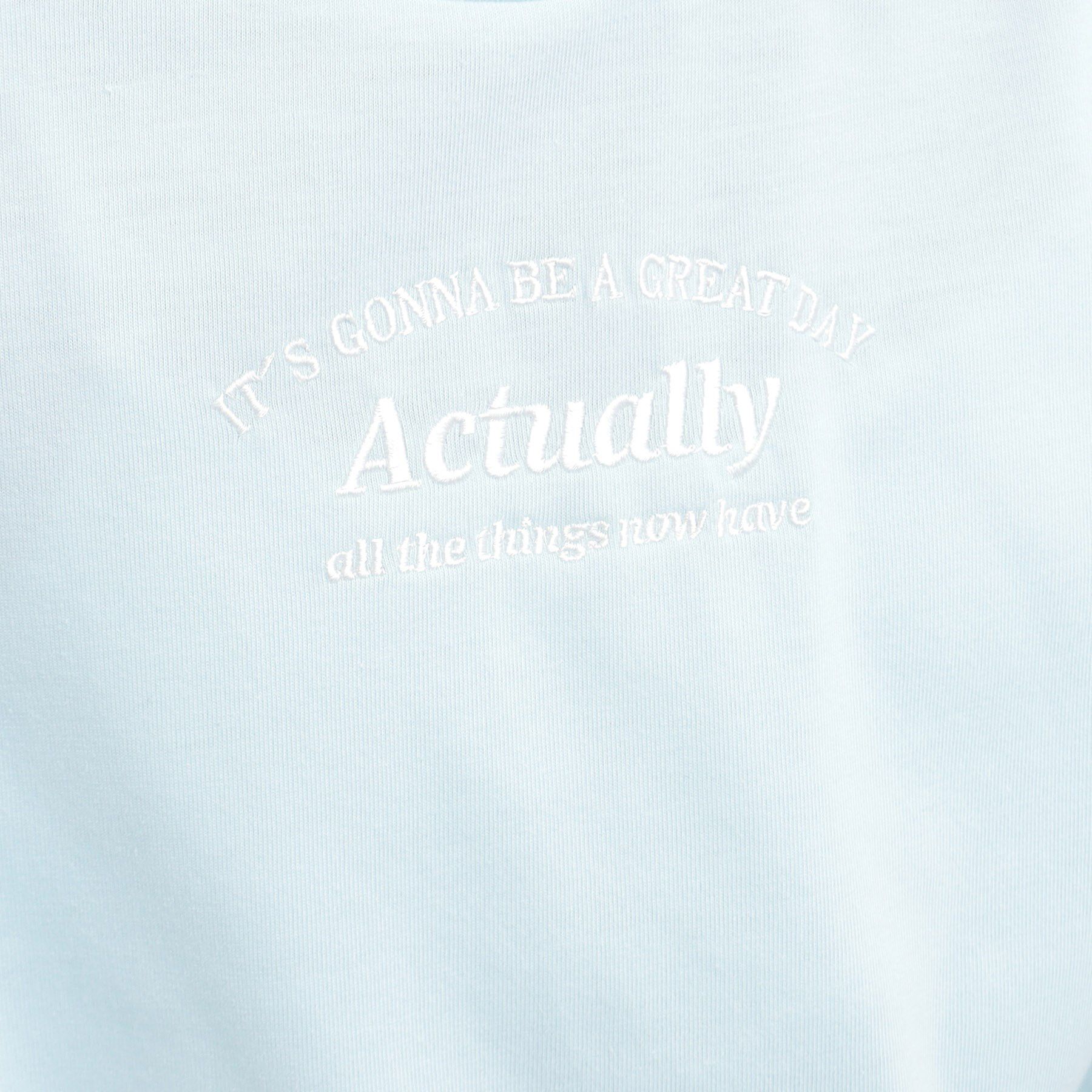 PINK-latte「肩あきフレアスリーブトップス」|Tシャツ・カットソー|