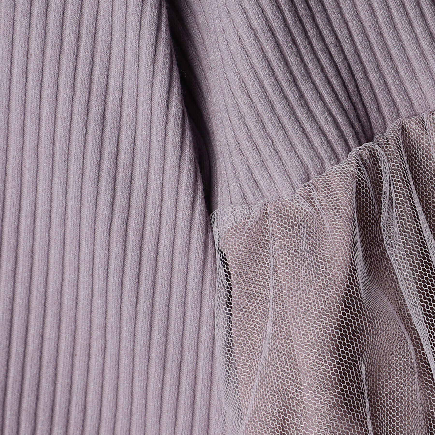 THE SHOP TK「【110-160】チュール袖プルオーバー」|Tシャツ・カットソー|