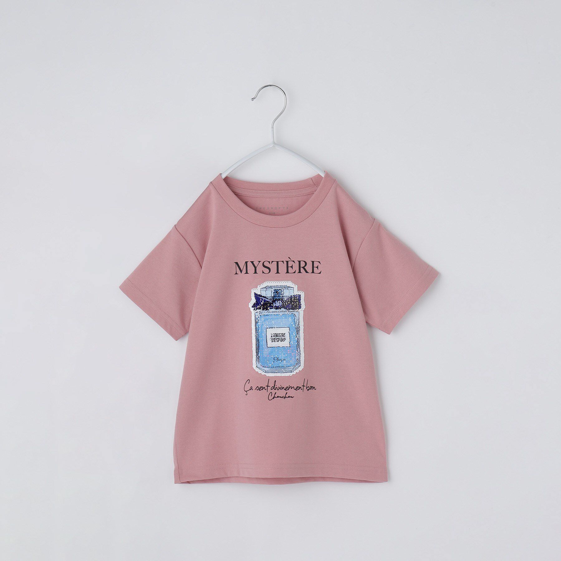 THE SHOP TK「【110－150】色が変わる！スパンコール半袖Tシャツ/洗える」|Tシャツ・カットソー|