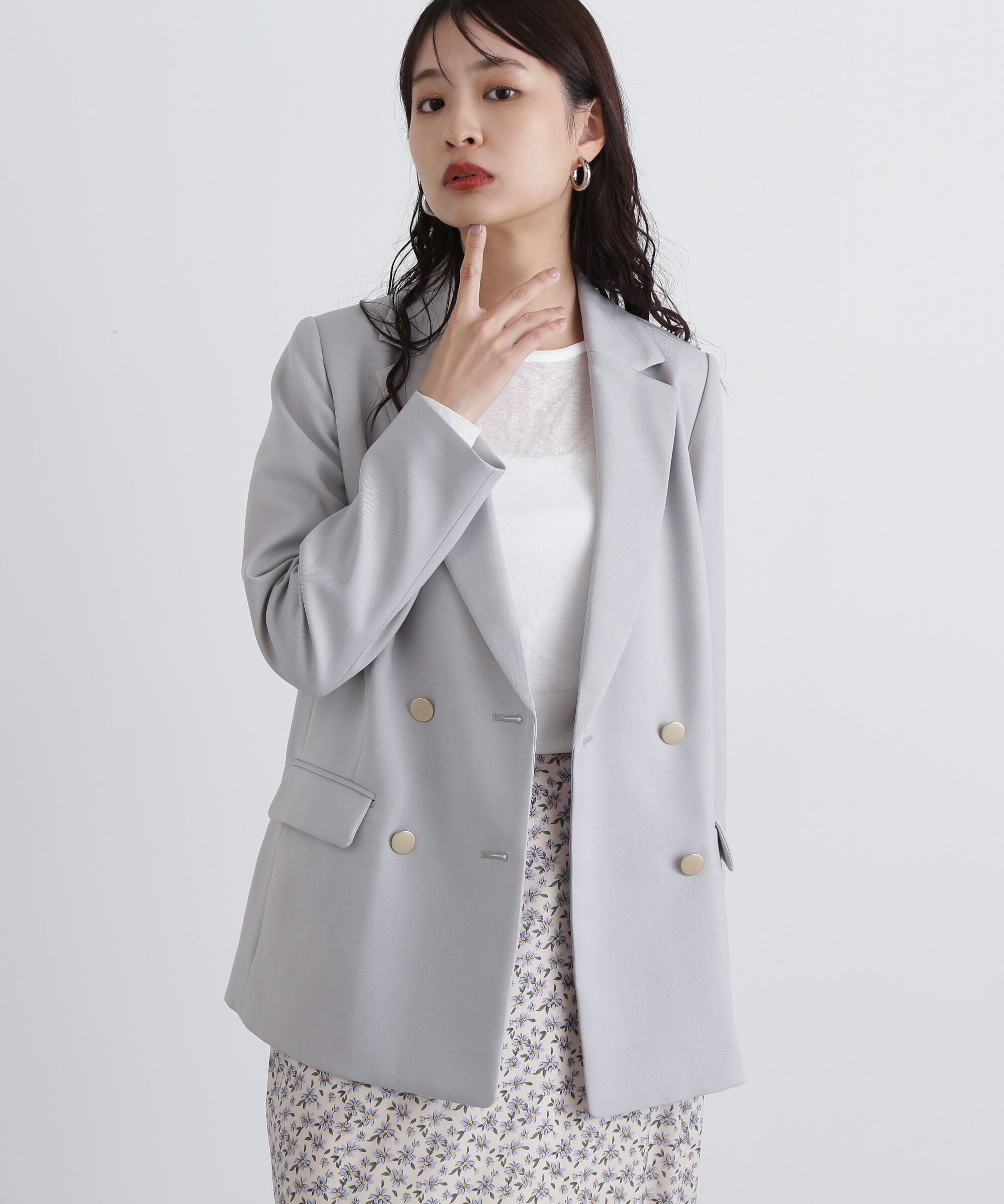  「ダブルブレストテーラードジャケット」|その他|