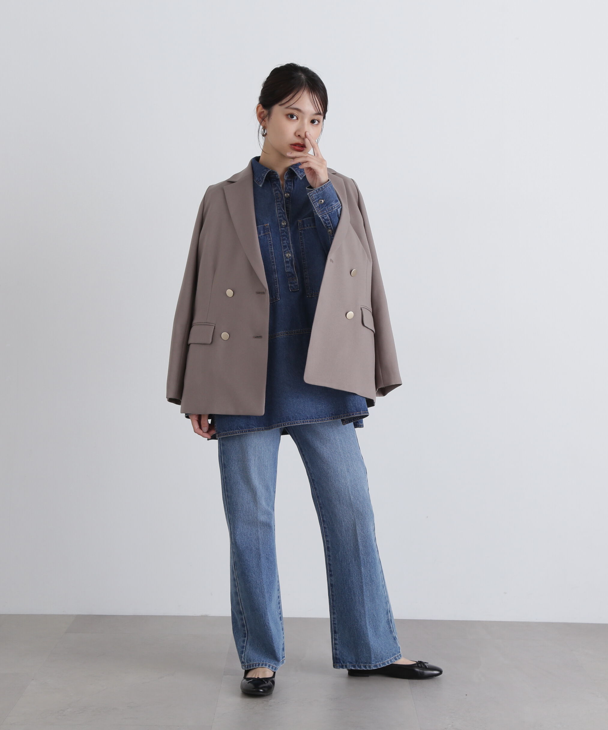  「ダブルブレストテーラードジャケット」|その他|