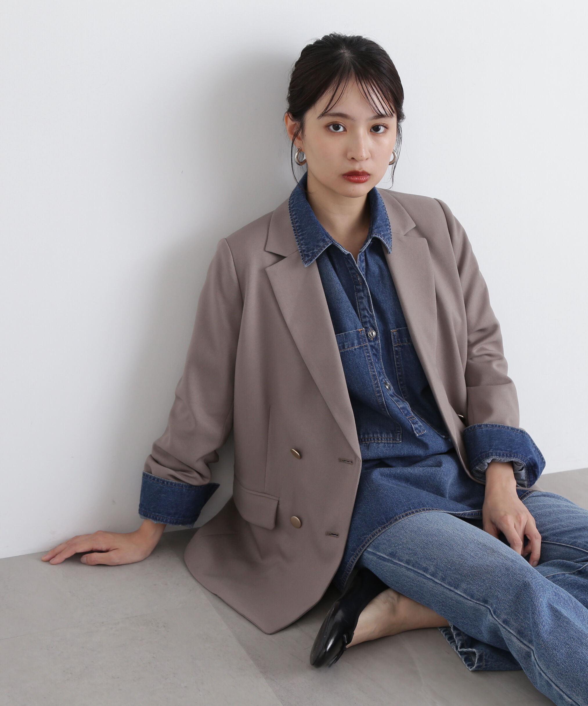  「ダブルブレストテーラードジャケット」|その他|