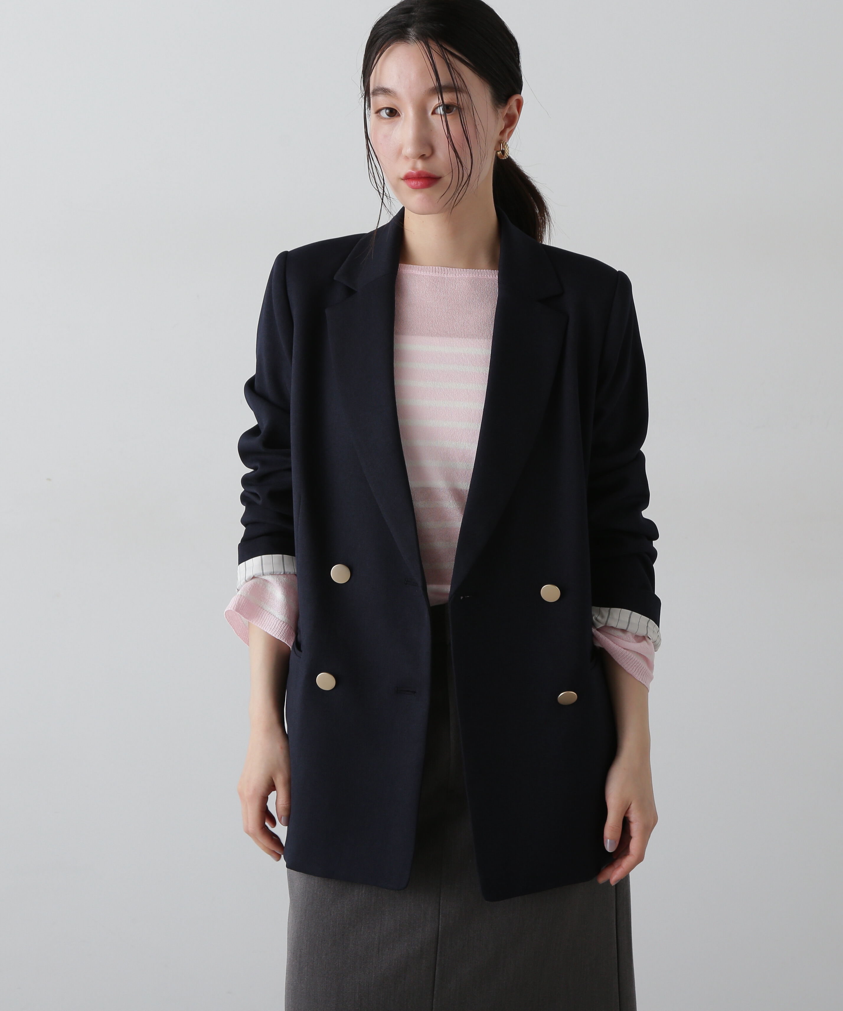  「ダブルブレストテーラードジャケット」|その他|