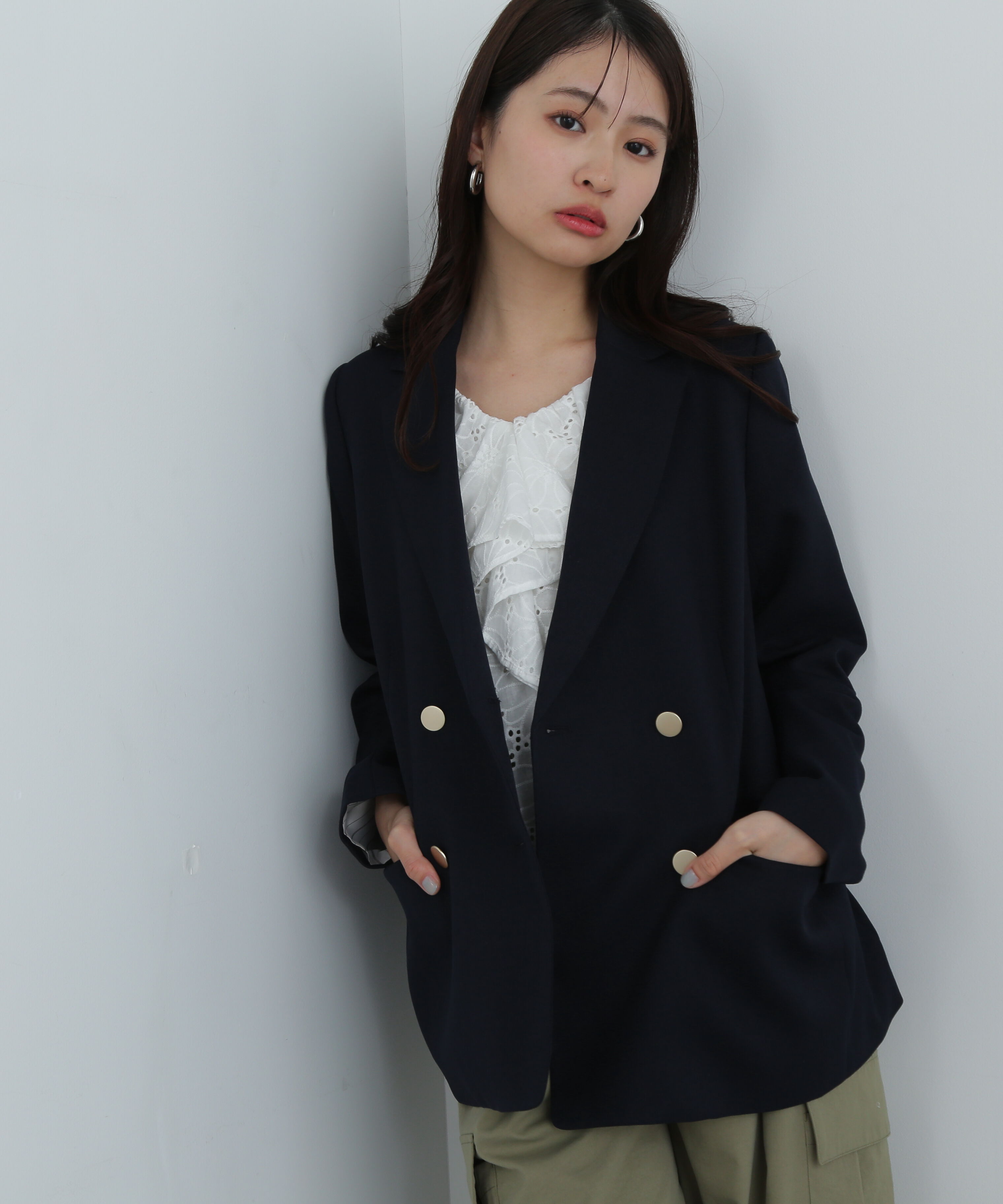  「ダブルブレストテーラードジャケット」|その他|