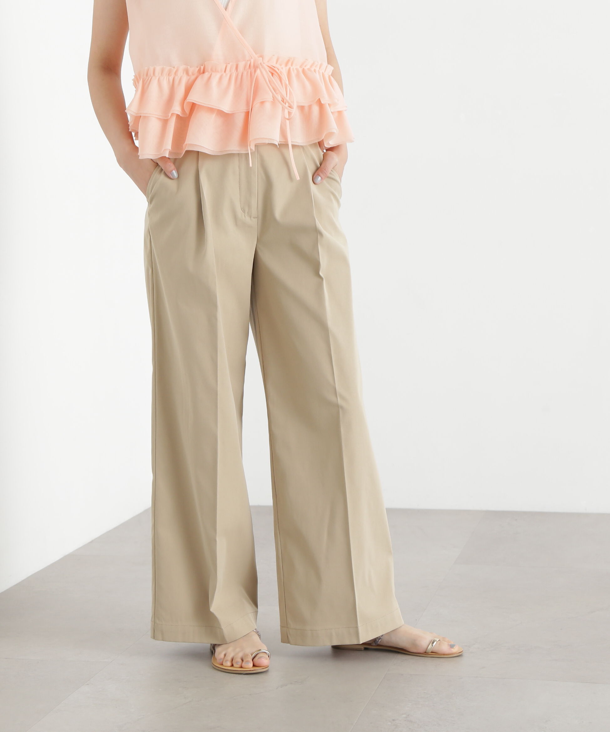  「タックワイドパンツ」|その他|