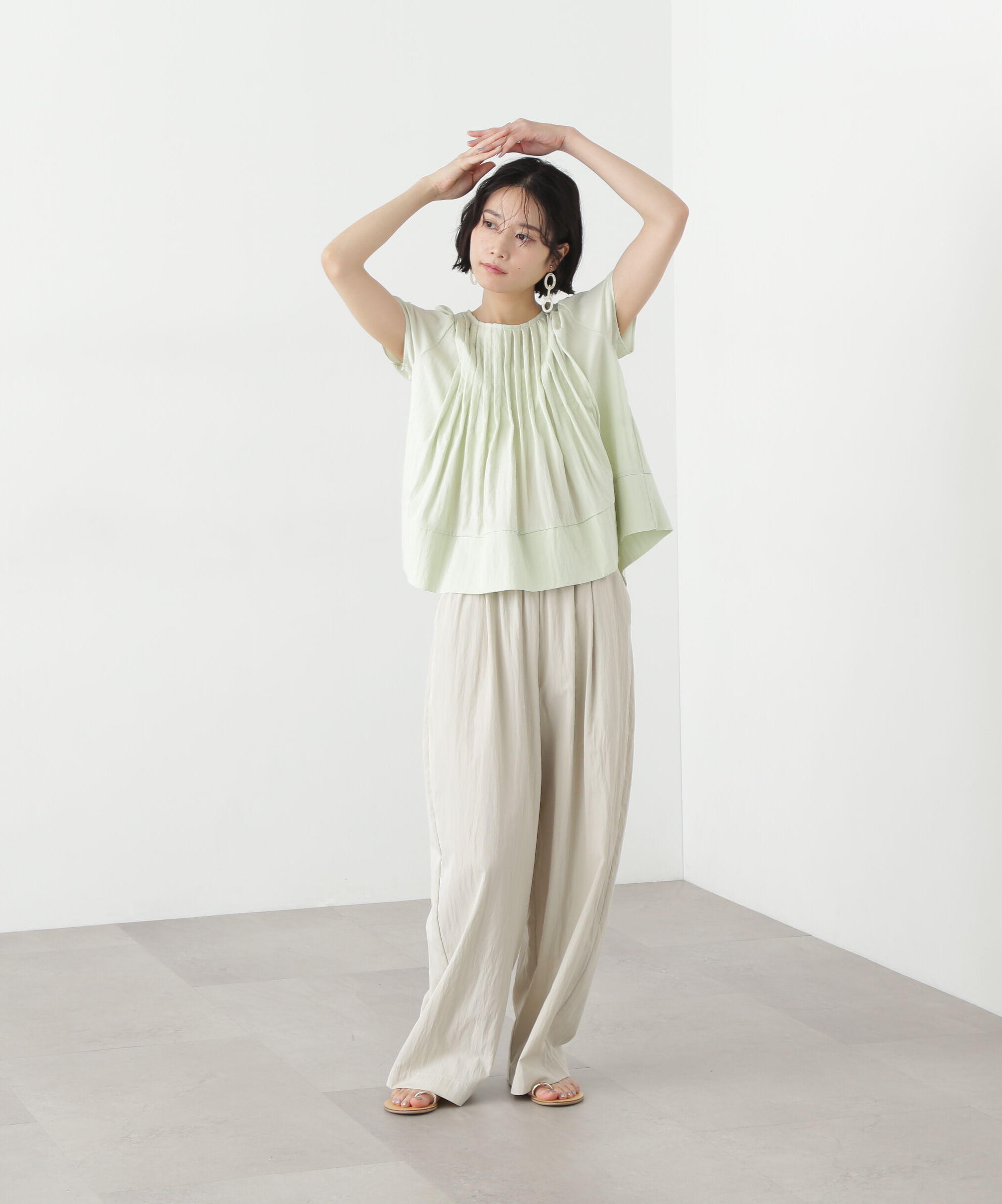  「ライトコットンイージーパンツ」|その他|