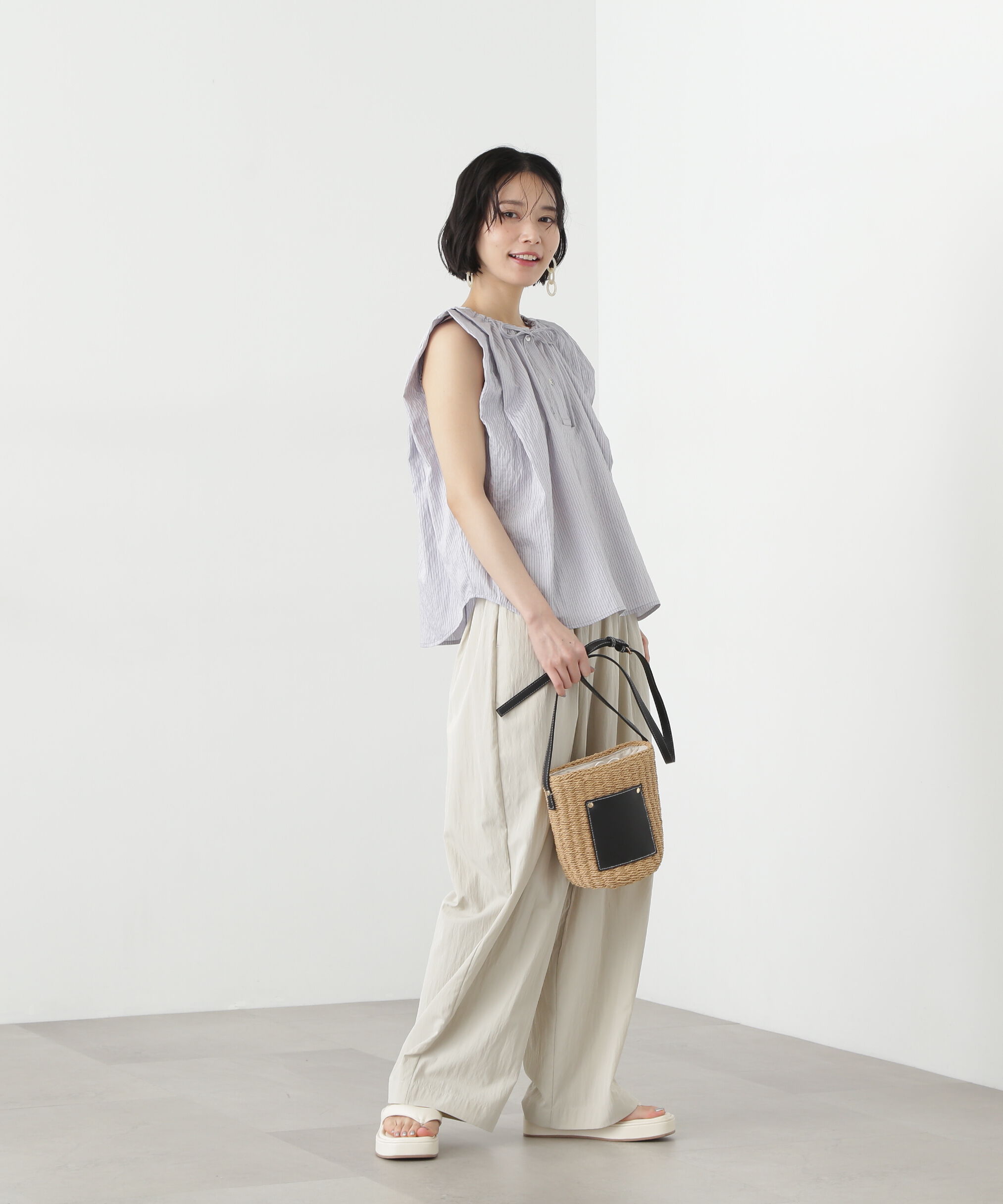  「ライトコットンイージーパンツ」|その他|