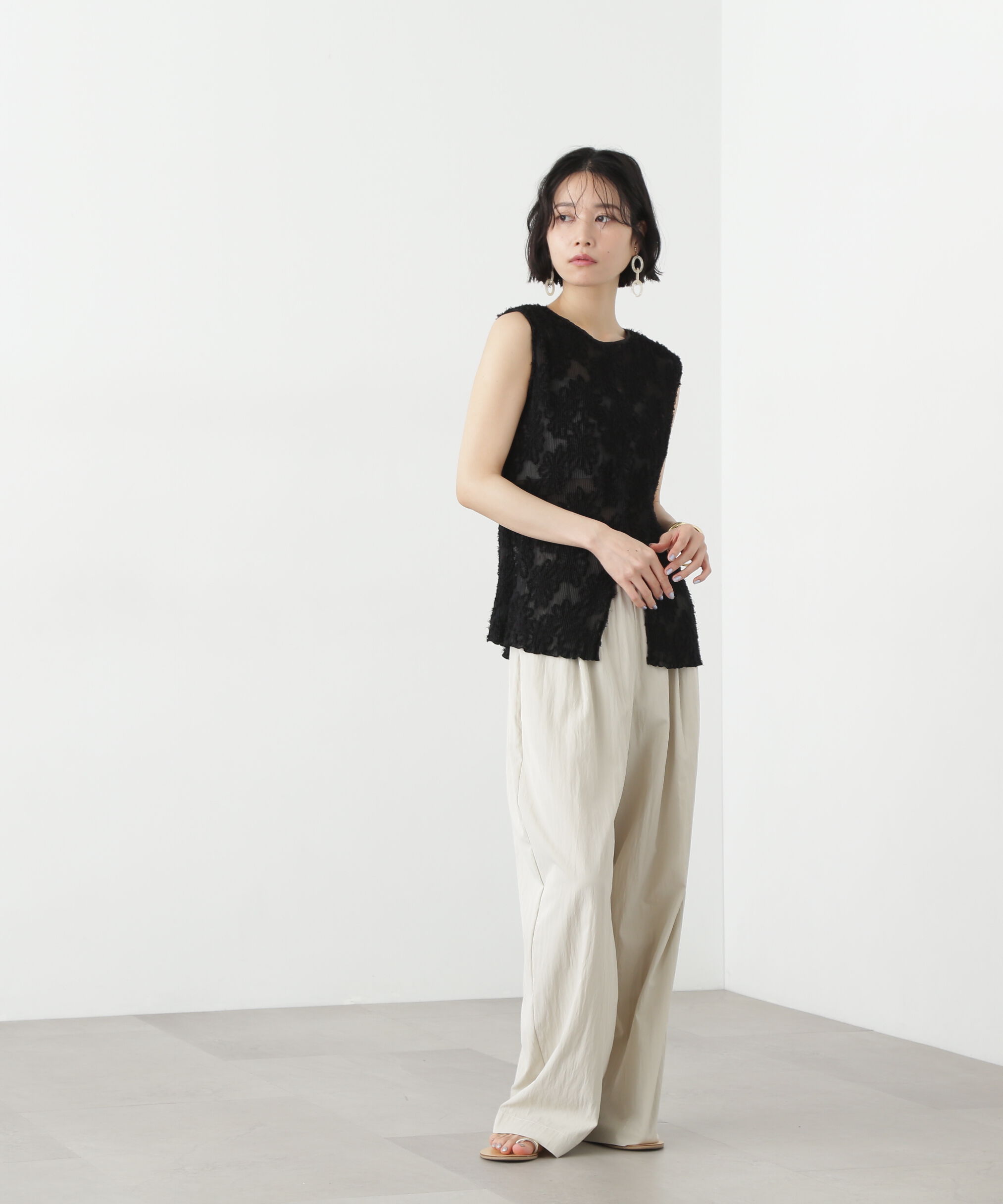  「ライトコットンイージーパンツ」|その他|