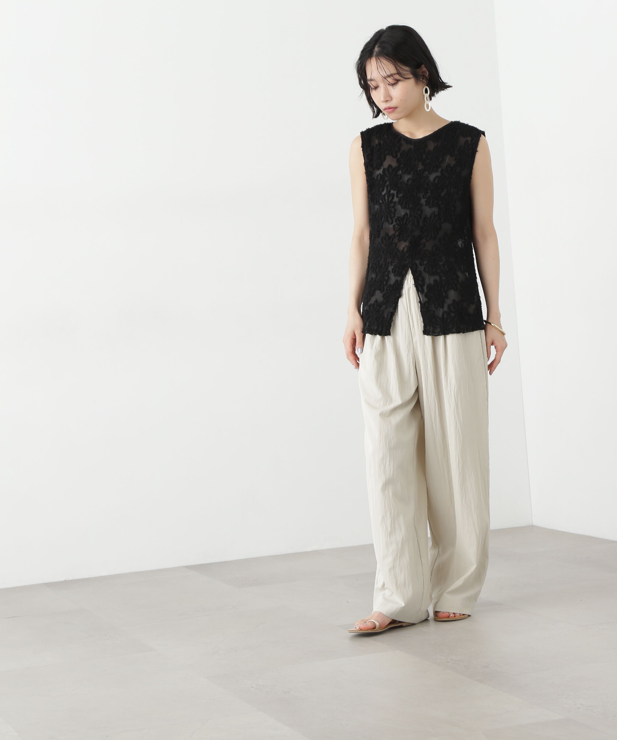  「ライトコットンイージーパンツ」|その他|